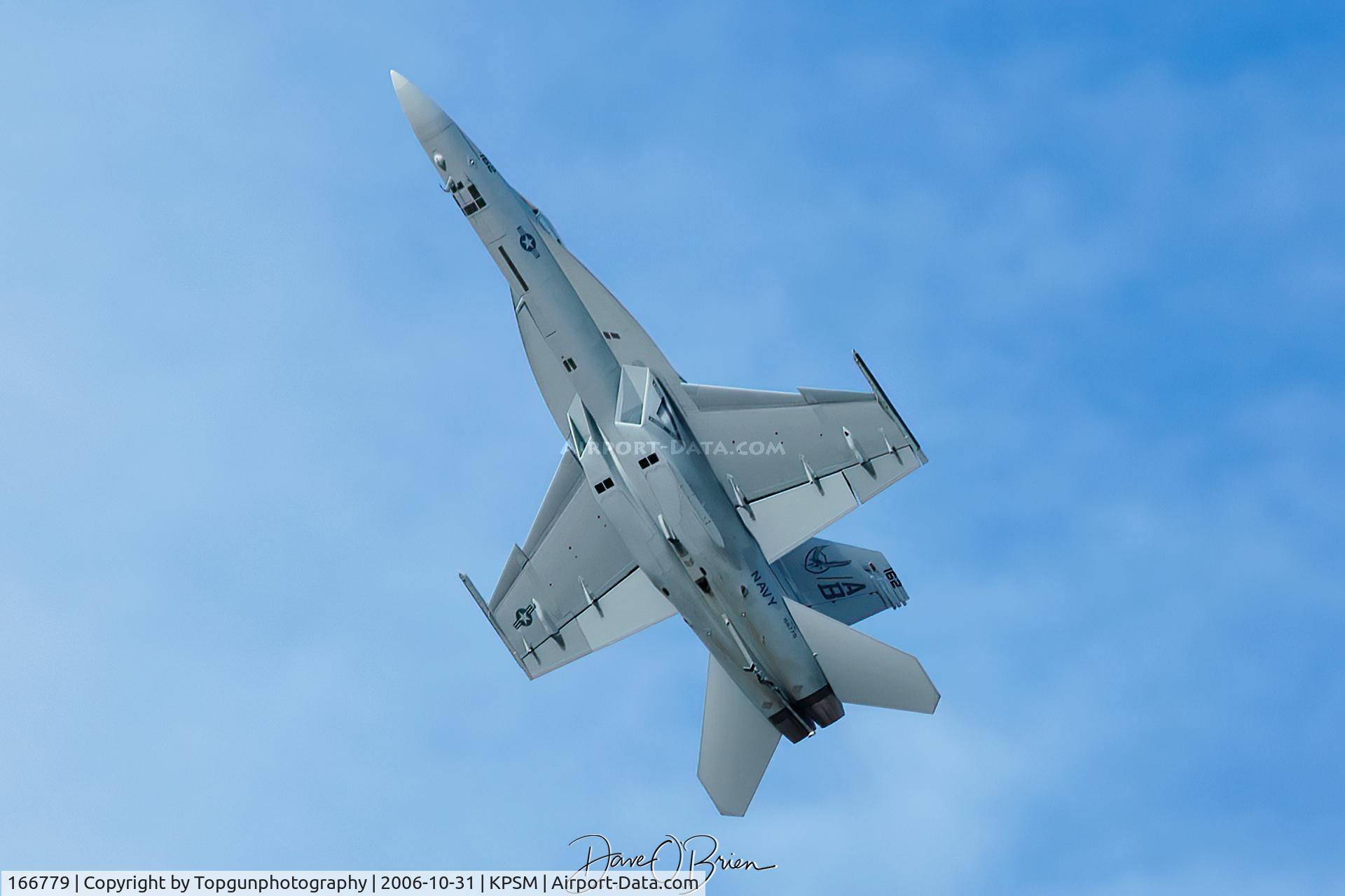 166779, 2006 Boeing F/A-18E Super Hornet C/N E125, Max Climb out on his way to NAS Oceana