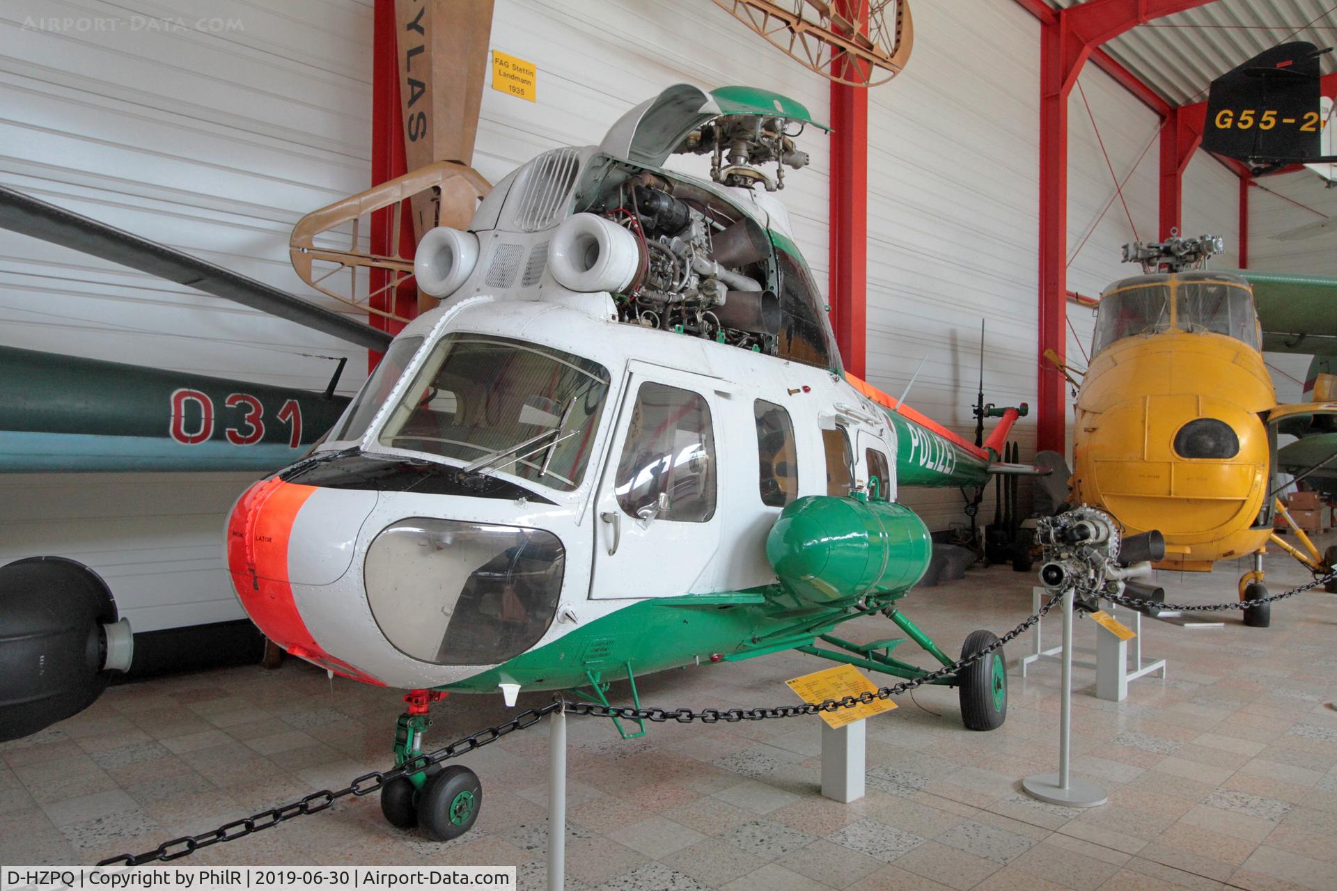 D-HZPQ, Mil (PZL-Swidnik) Mi-2 C/N 562945063, D-HZPQ 1972 PZL-Swidnik Mi-2  Hoplite Hermeskeil