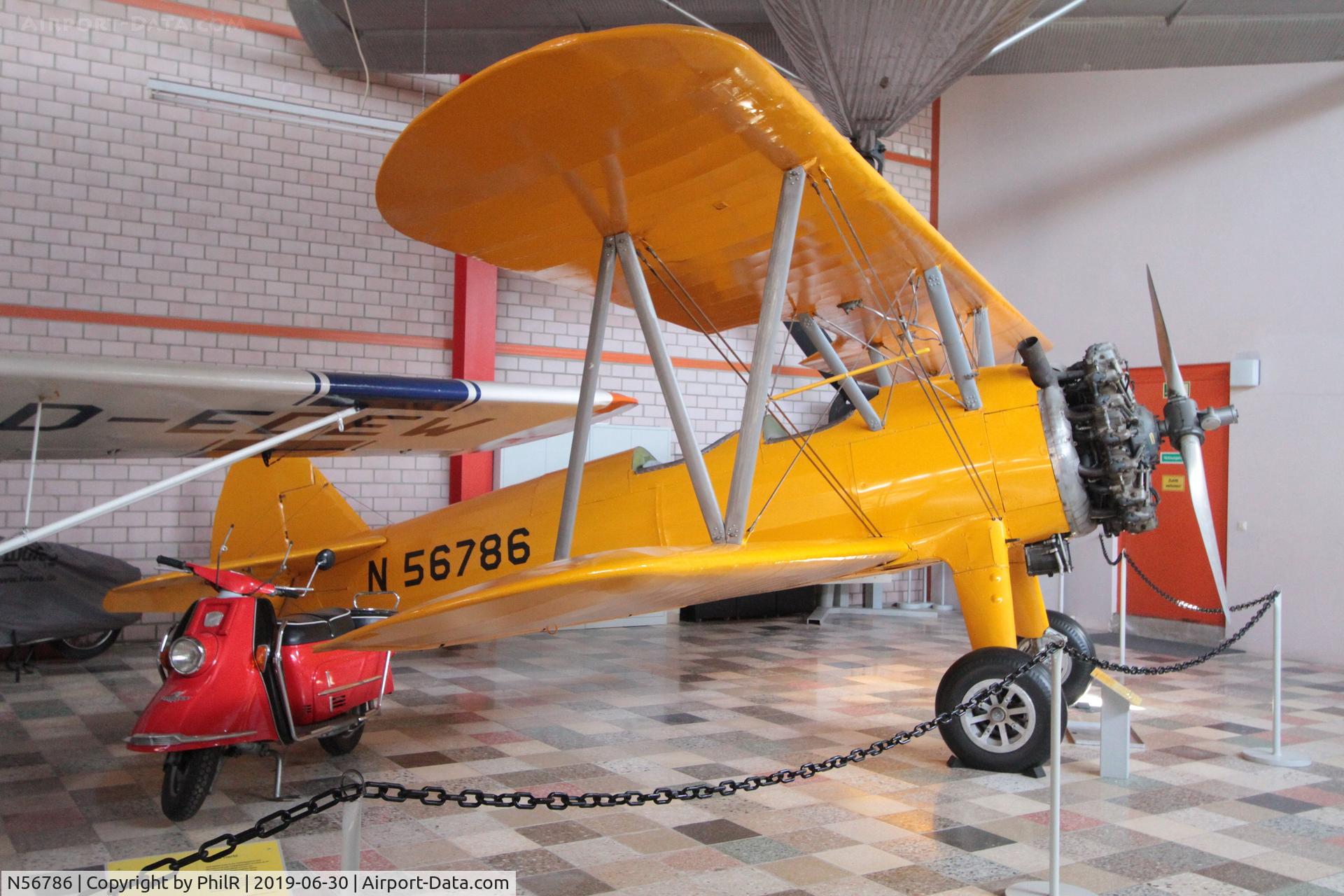 N56786, Boeing A75N1 C/N 75-521, N56786 (40-1964) 1940 Stearman PT-18 Kaydet Hermeskeil