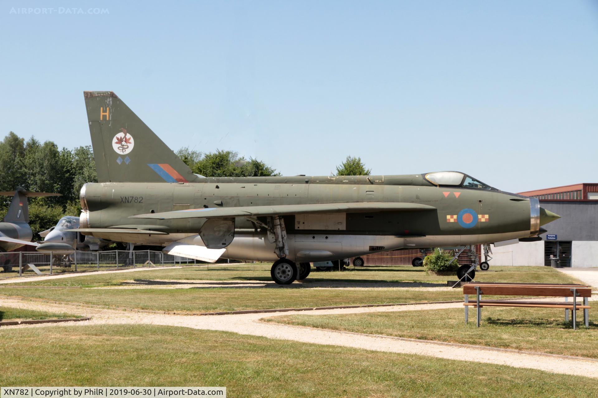 XN782, 1962 English Electric Lightning F.2A C/N 95135, XN782 1962 EE Lightning F2A RAF Hermeskeil