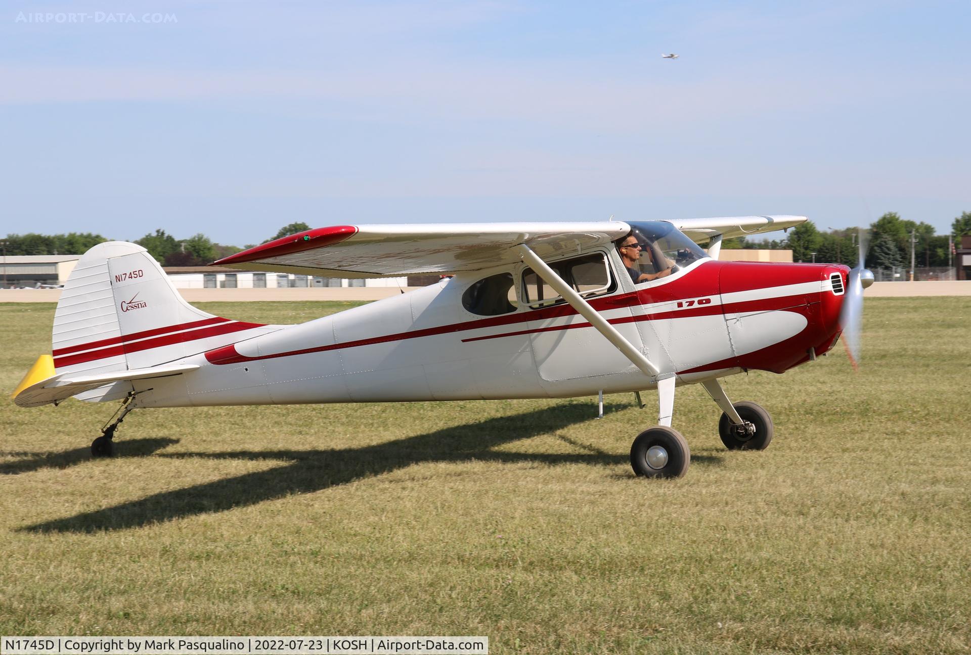 N1745D, 1951 Cessna 170A C/N 20188, Cessna 170A