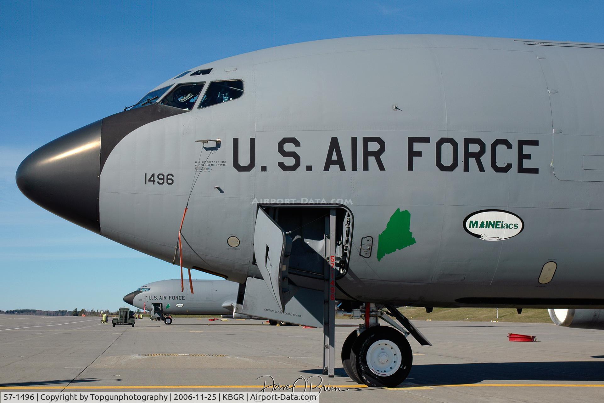 57-1496, 1957 Boeing KC-135E Stratotanker C/N 17567, 132nd ARS