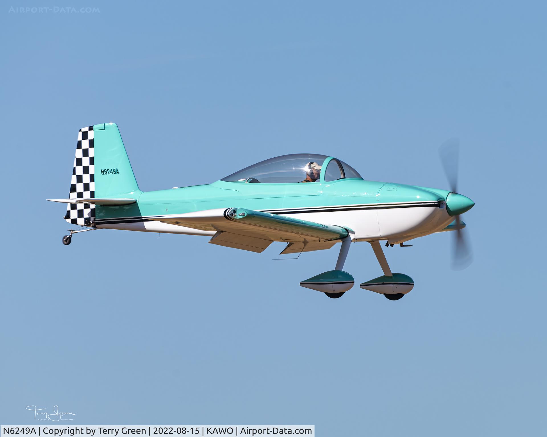N6249A, 2010 Vans RV-8 C/N 82679, KAWO