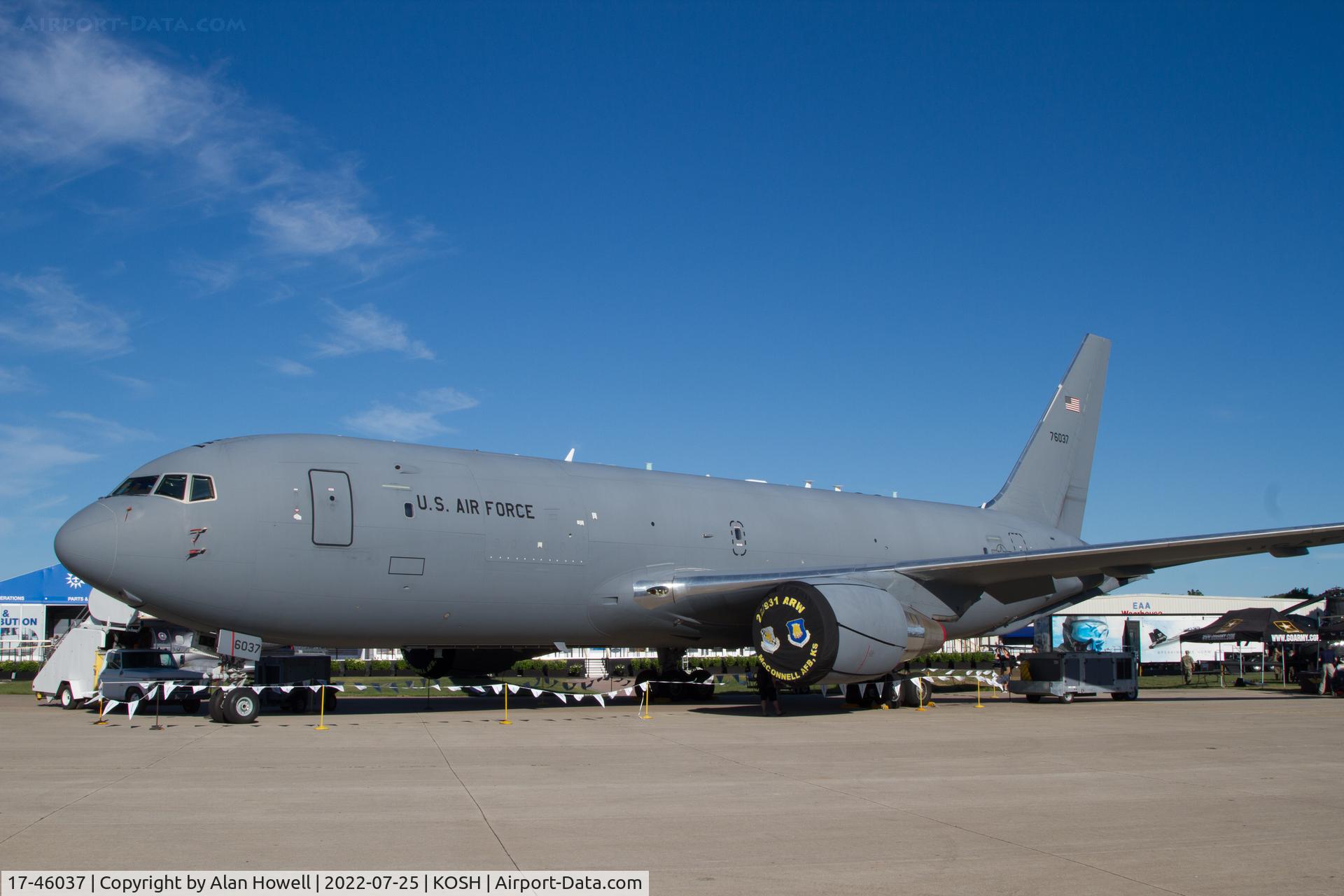 17-46037, 2017 Boeing KC-46A Pegasus C/N 41984, At AirVenture 2022