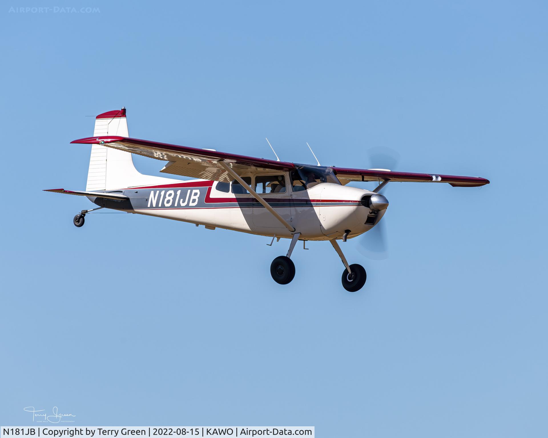 N181JB, 1963 Cessna 180G C/N 18051329, KAWO