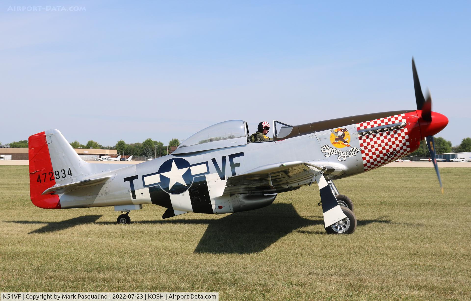 N51VF, 1945 North American F-51D Mustang C/N 45-11553, North American P-51D