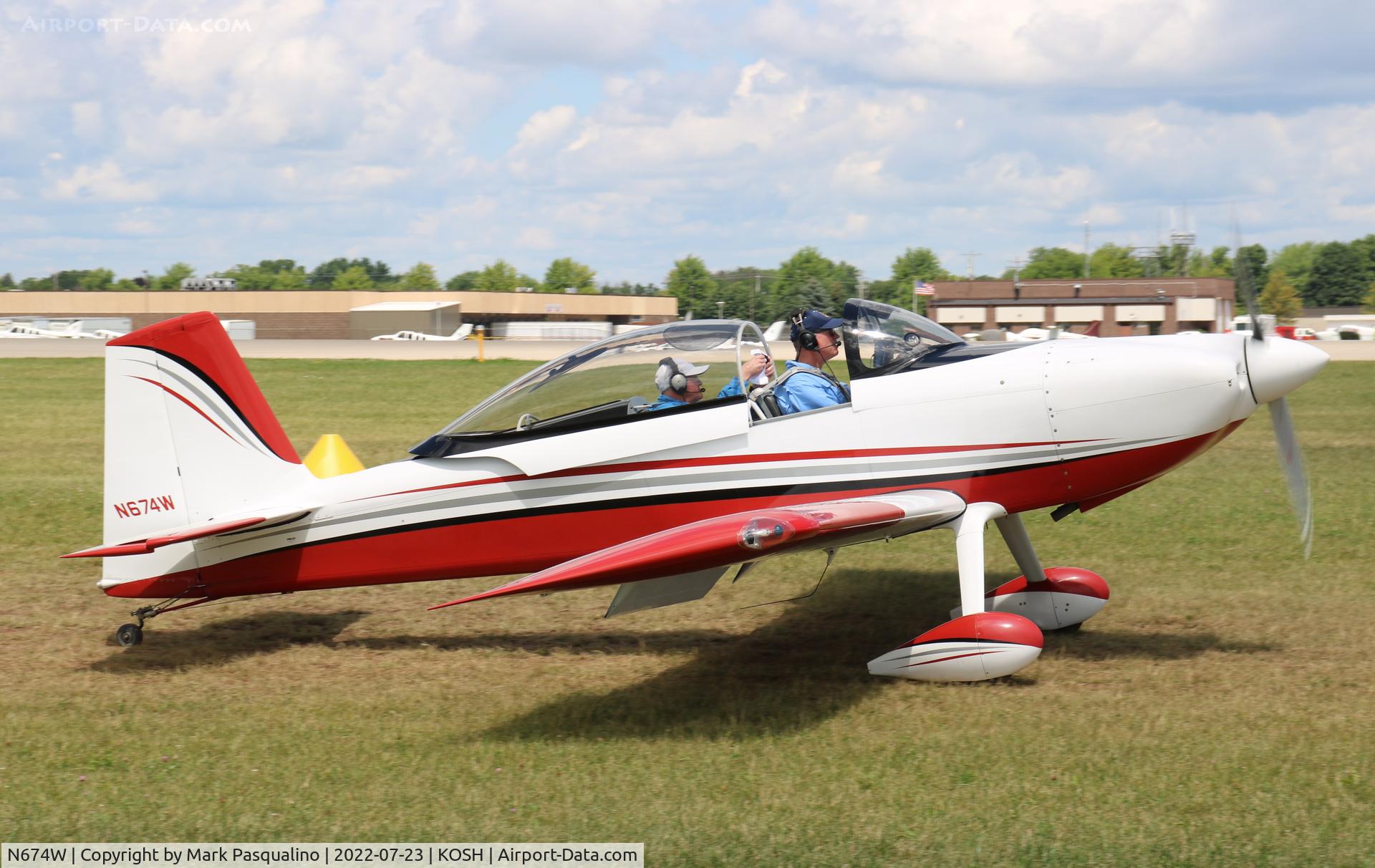 N674W, 2006 Vans RV-8 C/N 81152, Vans RV-8