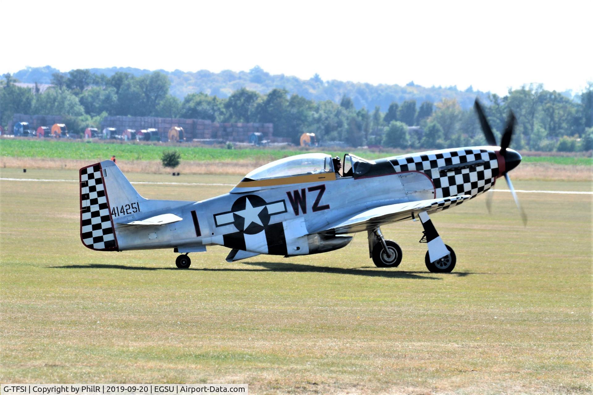 G-TFSI, 1944 North American TF-51D Mustang C/N 124-44703, 414251 (G-TFSB) 1944 North AMerican P-51D Mustand 'Contrary Mary' IWM Duxford