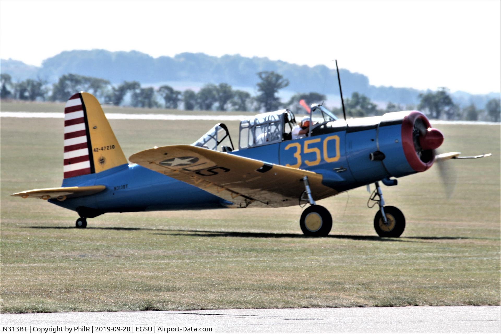 N313BT, Consolidated Vultee BT-13A Valiant C/N 10425, N313BT (42-43210) 1943 Vultee BT-13A Valiant IWM Duxford