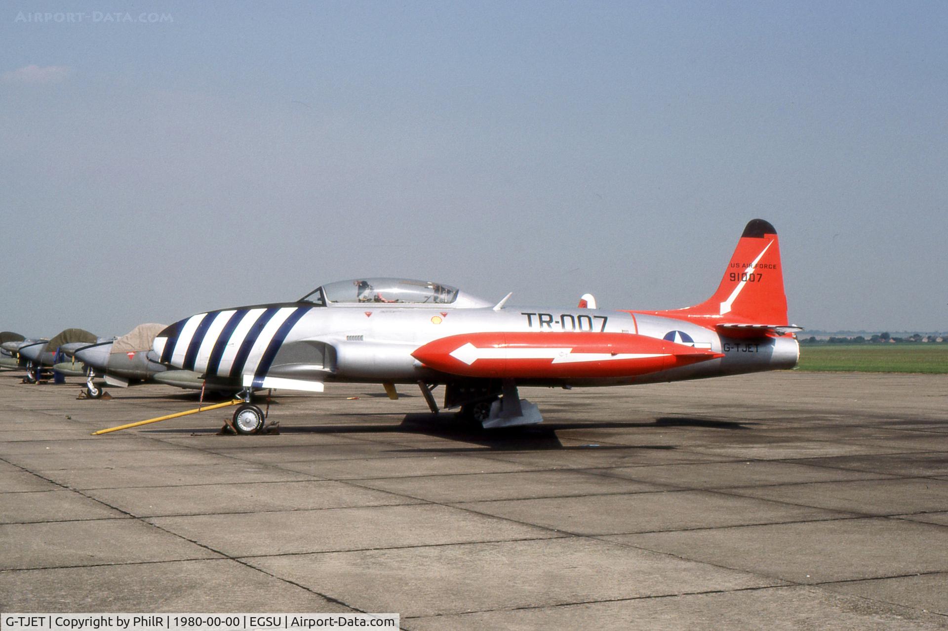 G-TJET, 1952 Lockheed T-33A Shooting Star C/N 580-6350, 91007 (G-TJET) 1952 Lockheed T-33A Shooting Star IWM Duxford