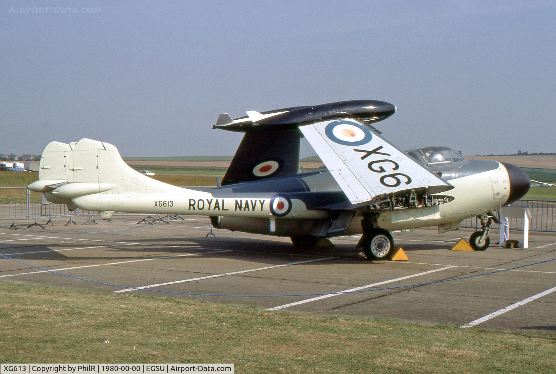 XG613, De Havilland DH-112 Sea Venom FAW.21 C/N 12904, XG613 1956 DH112 Sea Venom FAW21 Royal Navy IWM Duxford