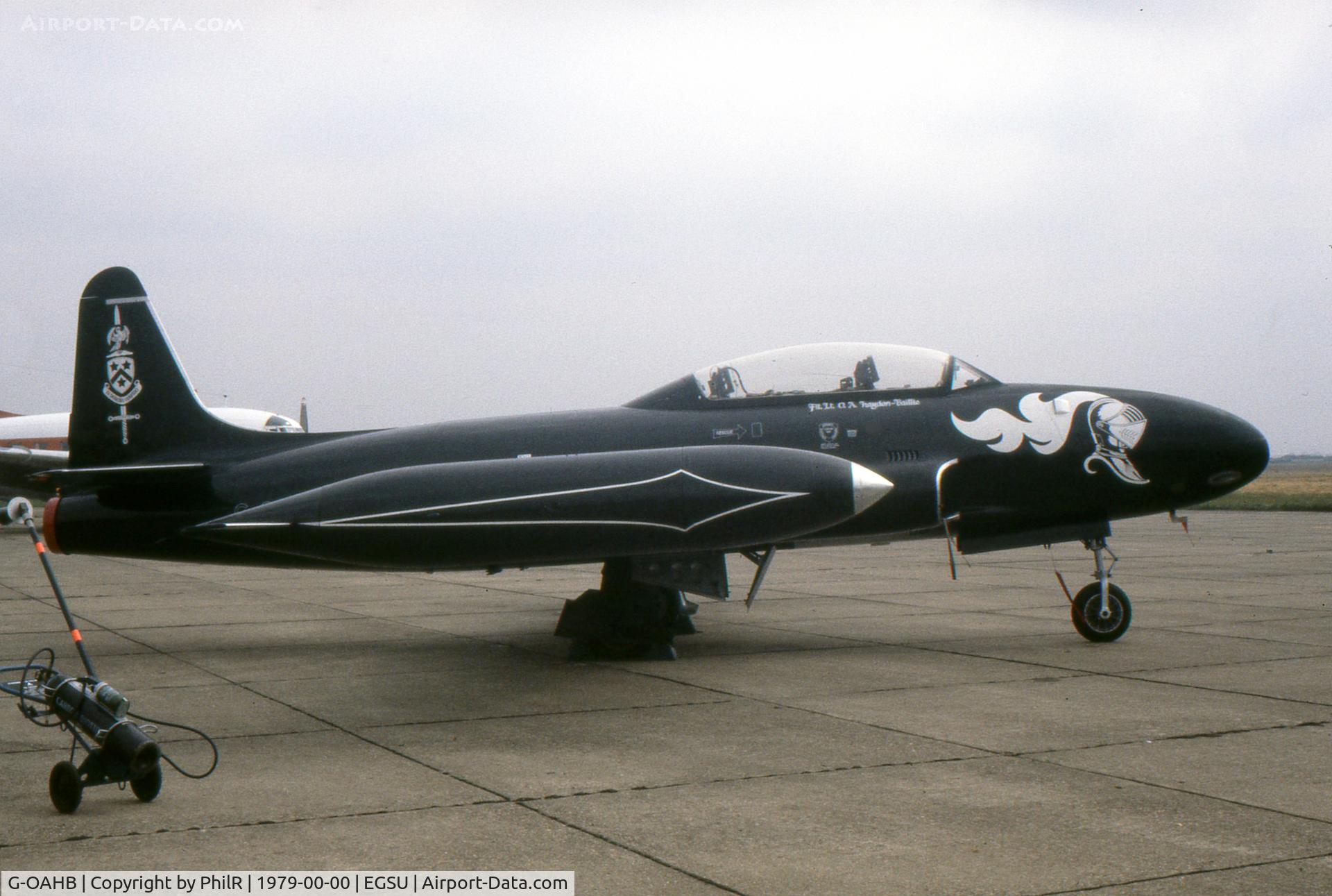 G-OAHB, 1954 Canadair CT-133 Silver Star 3 C/N T33-261, G-OAHB (G-TRBD)1953 Canadair CL-33 Silver Star IWM Duxford