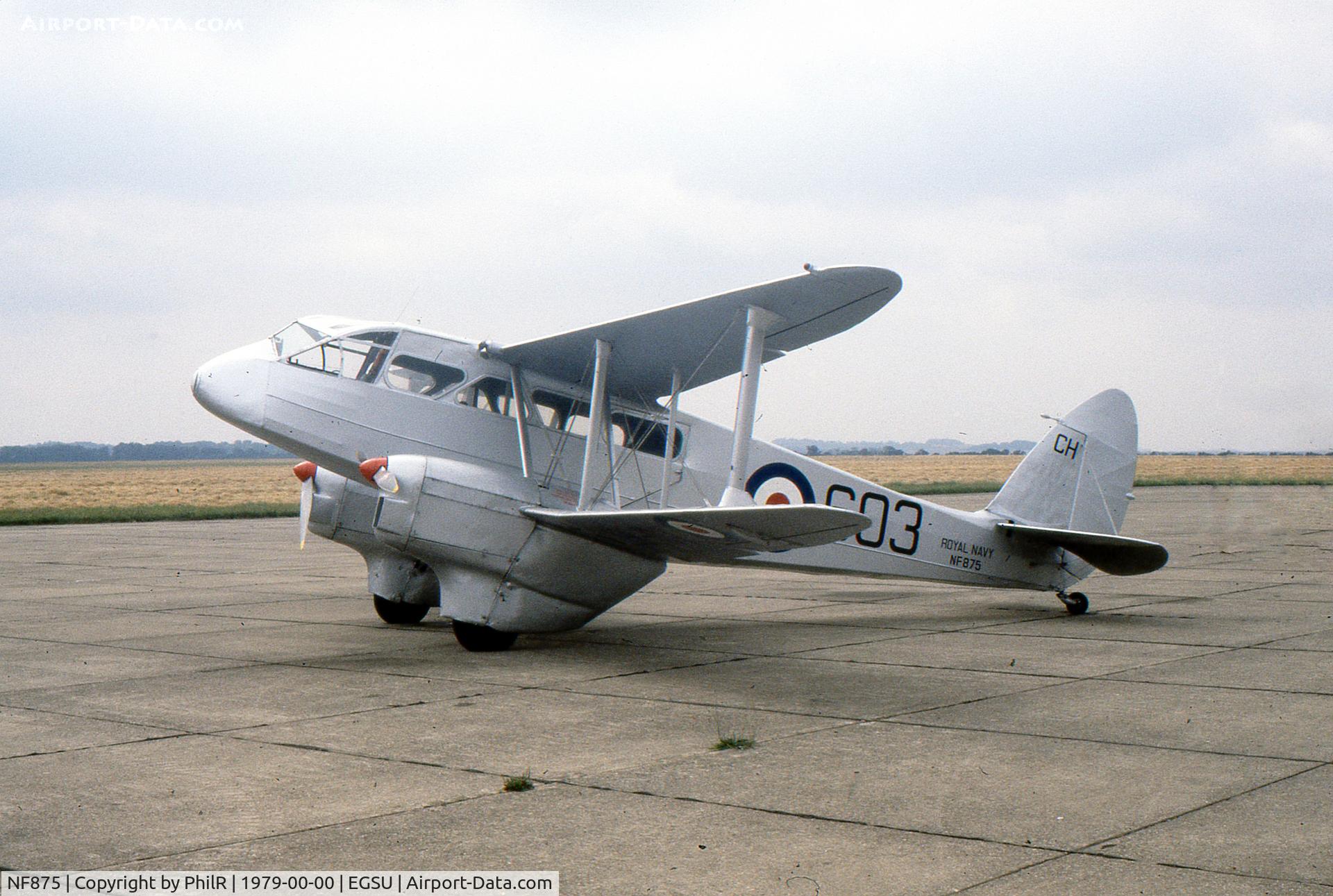 NF875, 1944 De Havilland DH-89A Dominie/Dragon Rapide C/N 6746, NF875 1944 DH89A Dragon Rapide 6 Royal Navy IWM Duxford