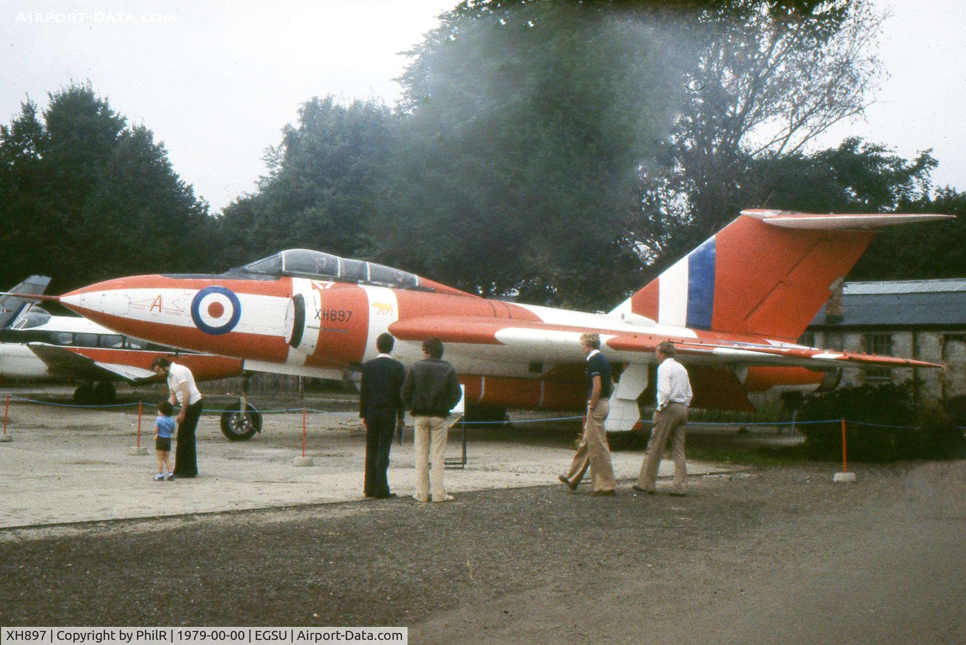 XH897, 1958 Gloster Javelin FAW.9 C/N Not found XH897, XH897 1958 Gloster Javelin FAW9 Duxford c1979