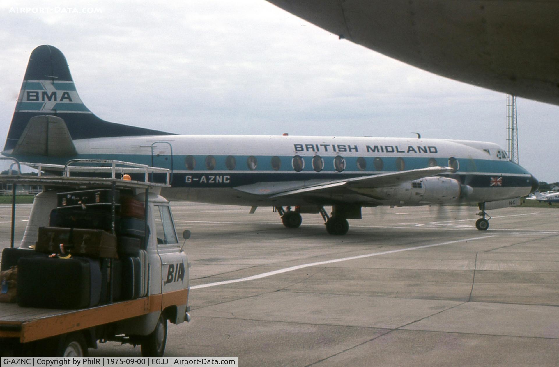 G-AZNC, 1959 Vickers Viscount 813 C/N 352, BMA 1959 Vickers V800 Viscount G-AZNC