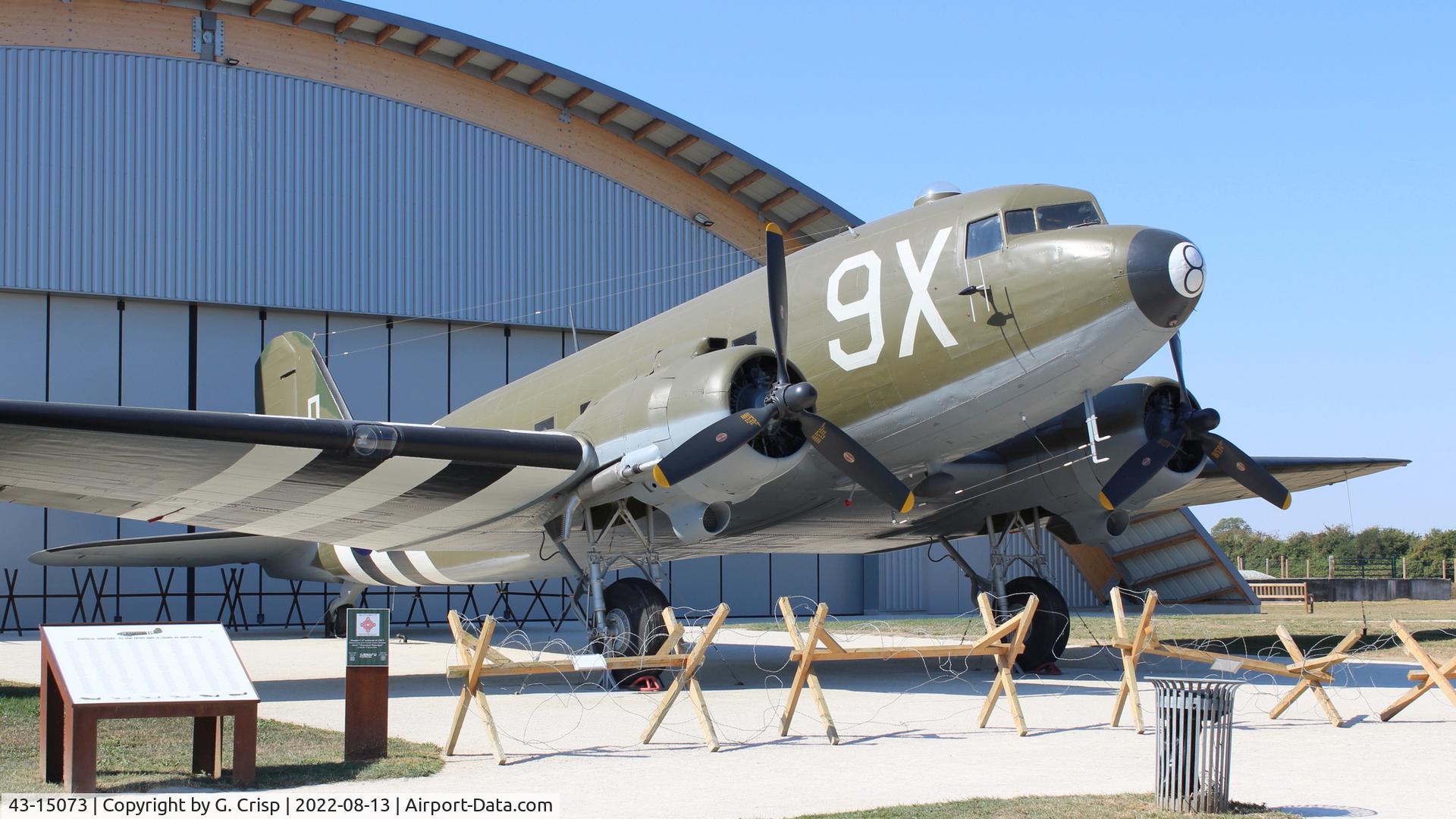 43-15073, Douglas DC-3A-456 (C-47A-80-DL) C/N 19539, Batterie de Merville, Normandy, France.