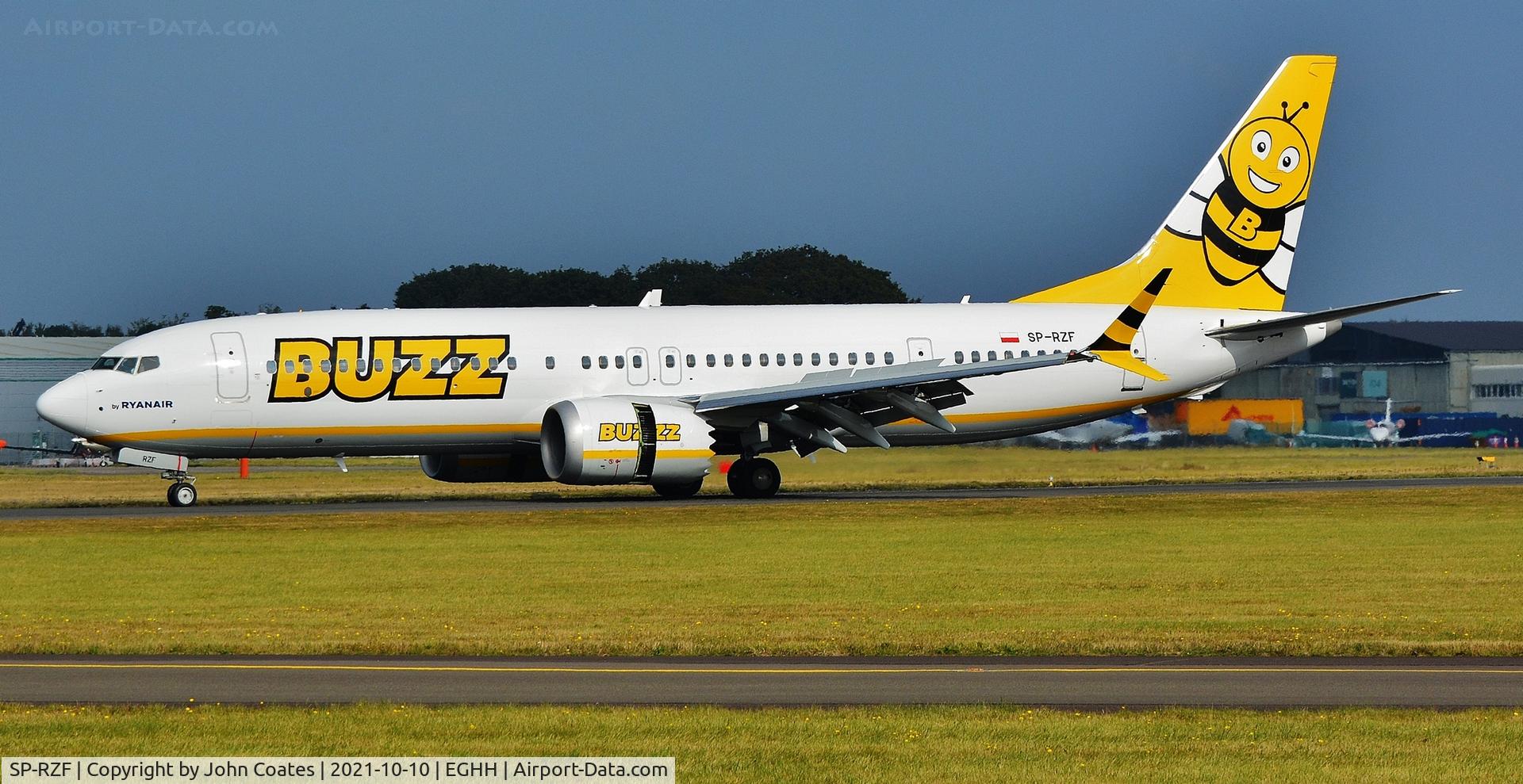SP-RZF, 2021 Boeing 737-8-200 MAX C/N 62318, Arriving on 26