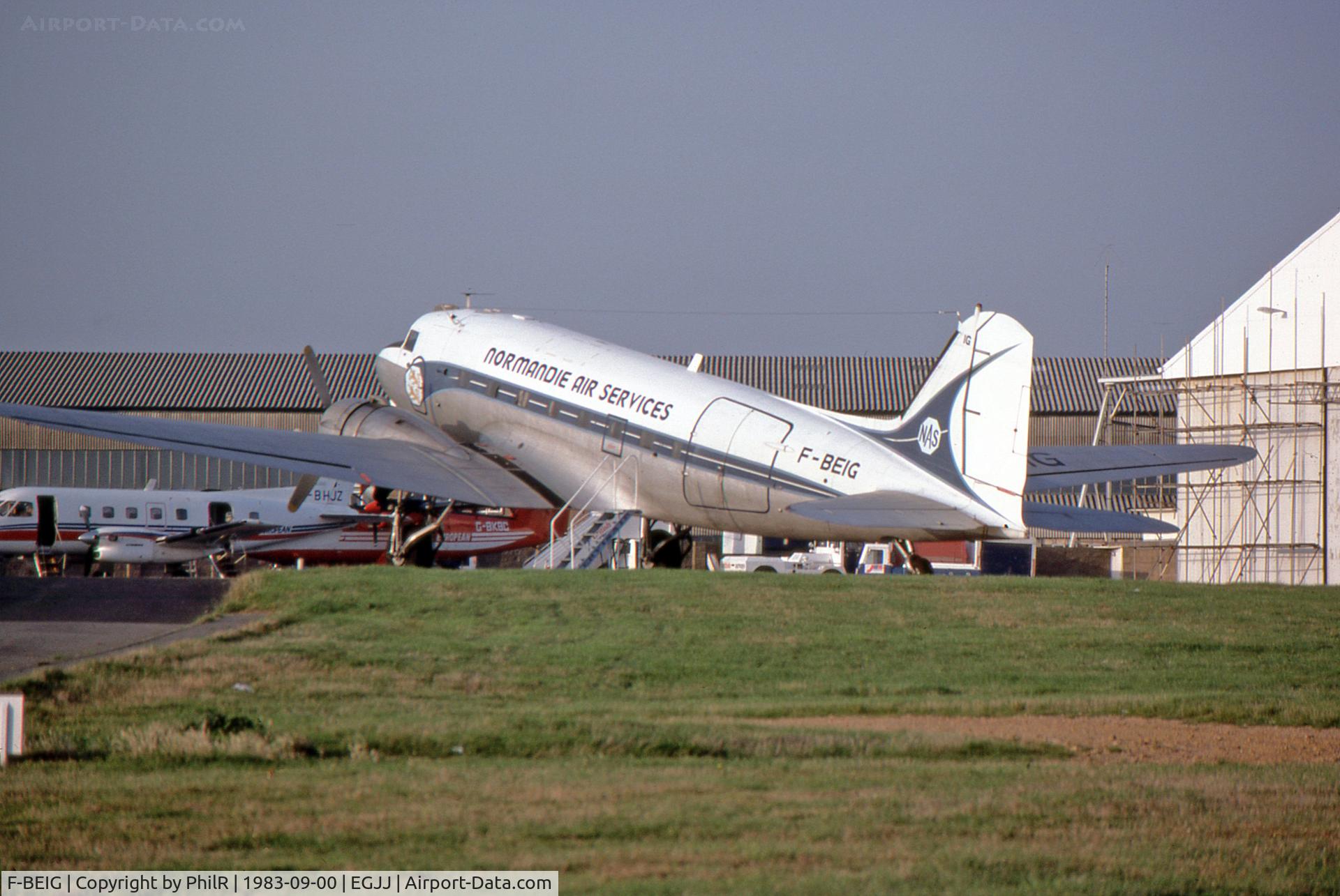 F-BEIG, 1942 Douglas DC3C-S1C3G (C-47A) C/N 10253, Normandie Air Services 1942 DC-3C F-BEIG