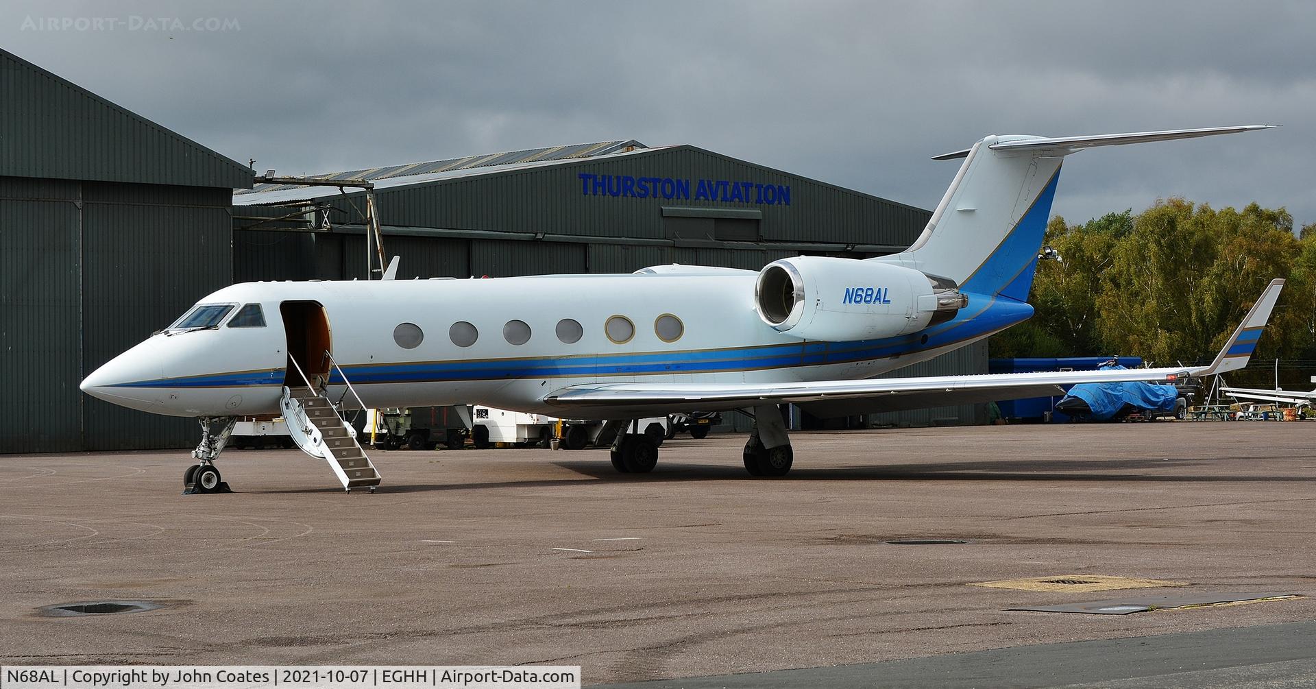 N68AL, 1992 Gulfstream Aerospace G-IV C/N 1198, At Thurston Avn.