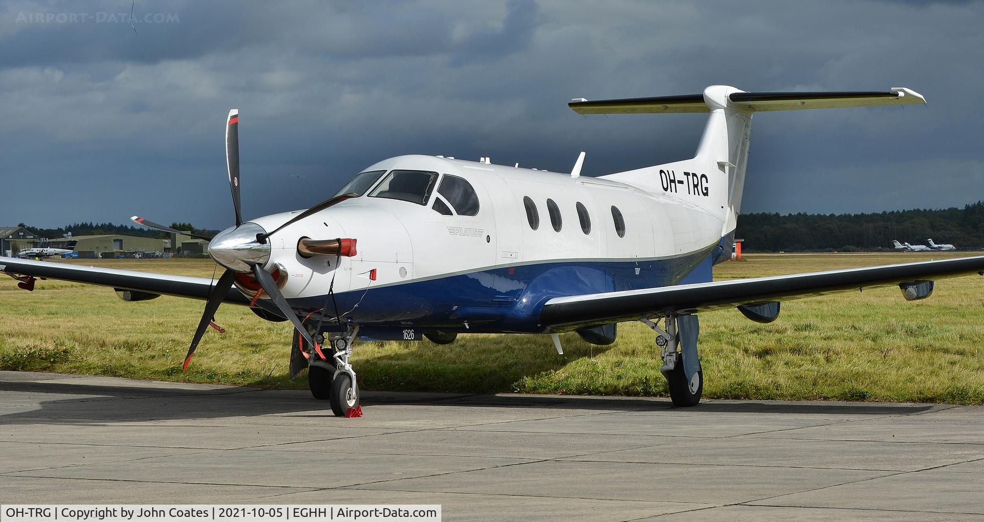 OH-TRG, 2016 Pilatus PC-12/47 C/N 1626, Parked at BAS