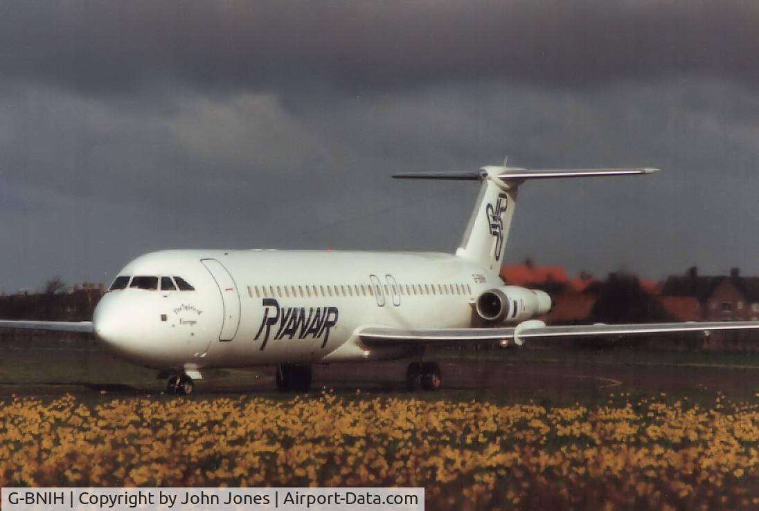 G-BNIH, 1986 Bucuresti Rombac 111-561RC One-Eleven C/N 406, liverpool airport