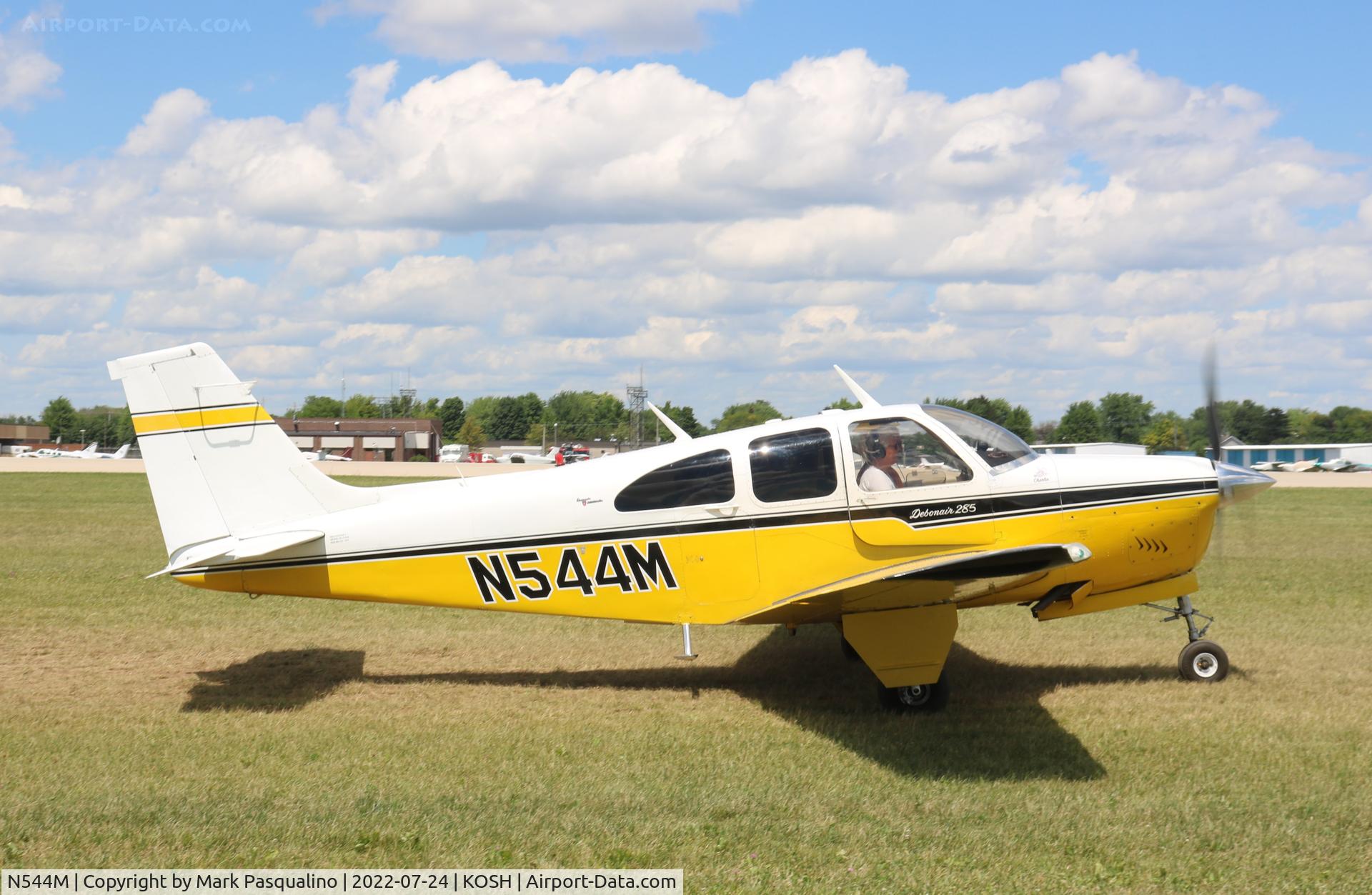 N544M, 1966 Beech 35-C33A Debonair C/N CE-104, Beech C33A