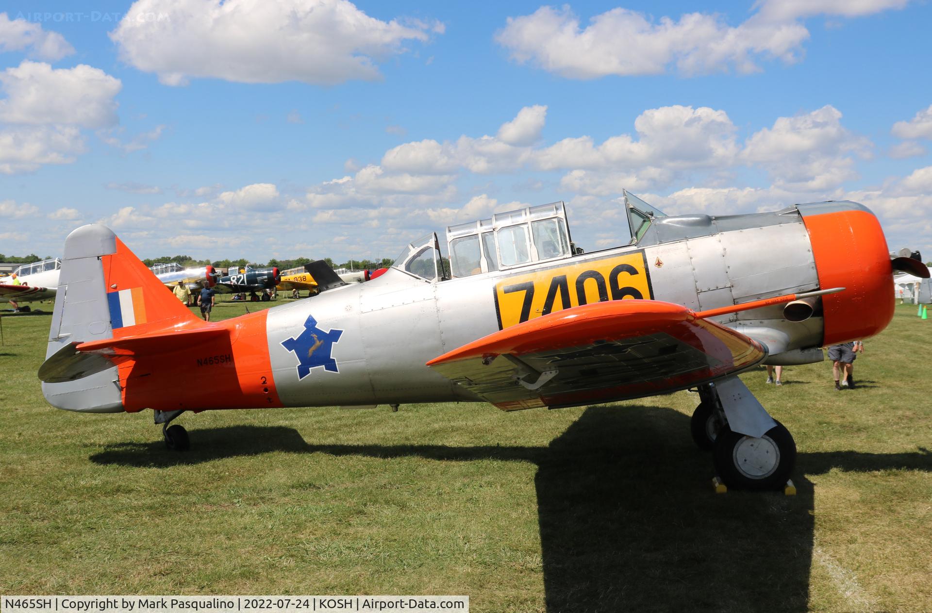 N465SH, 1943 North American AT-6C C/N 88-12771, North American AT-6C