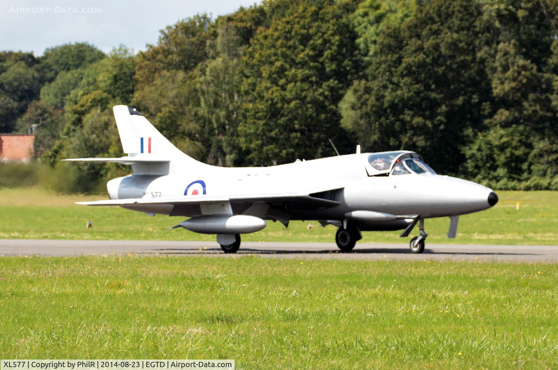 XL577, 1958 Hawker Hunter T.7 C/N 41H/003315, G-XMDH 'XL577' 1958 Hawker Hunter T7 RAF Dunsfold