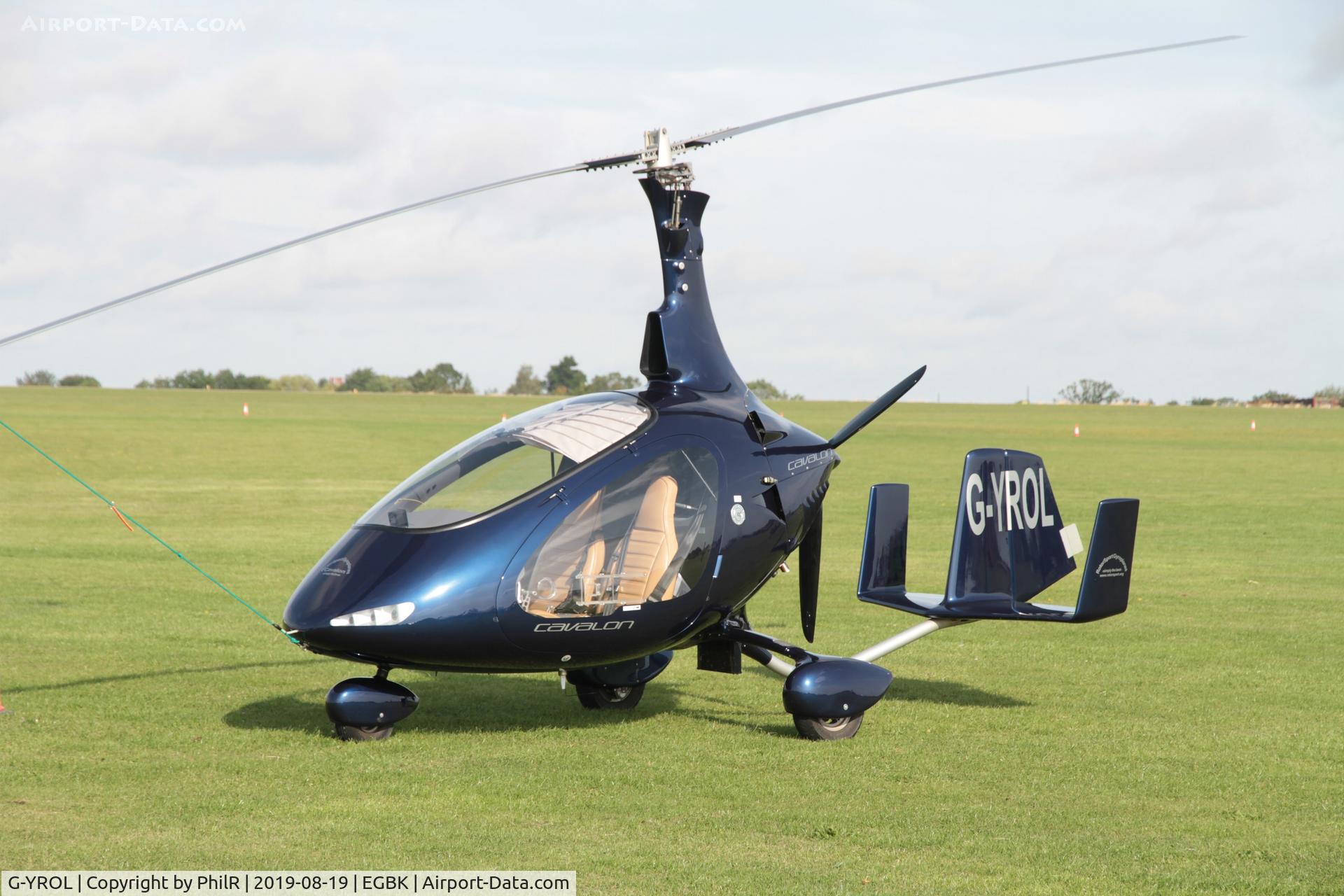 G-YROL, 2014 AutoGyro Cavalon C/N RSUK/CVLN/009, G-YROL 2014 Rotorsport UK Cavalon LAA Rally Sywell