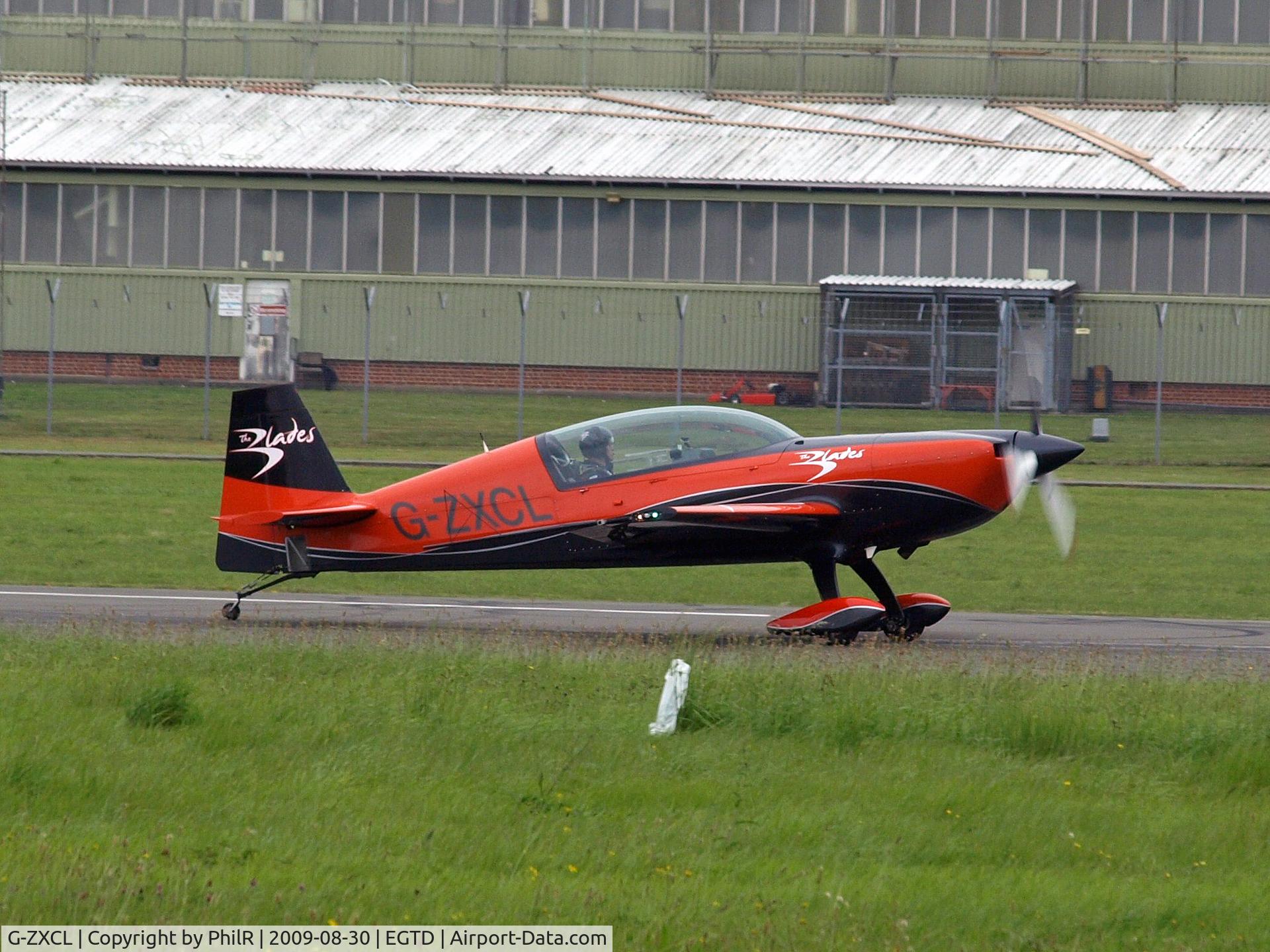 G-ZXCL, 2006 Extra EA-300L C/N 1223, G-ZXCL 2006 Extra EA-300L G-ZXCL 'The Blades' Dunsfold
