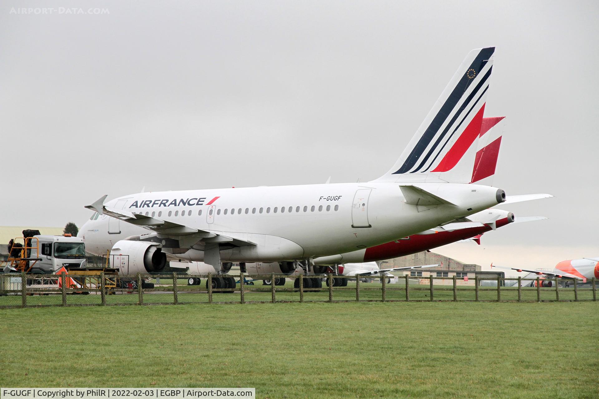 F-GUGF, 2004 Airbus A318-111 C/N 2109, F-GUGF 2003 Airbus A318-100 Air France Kemble