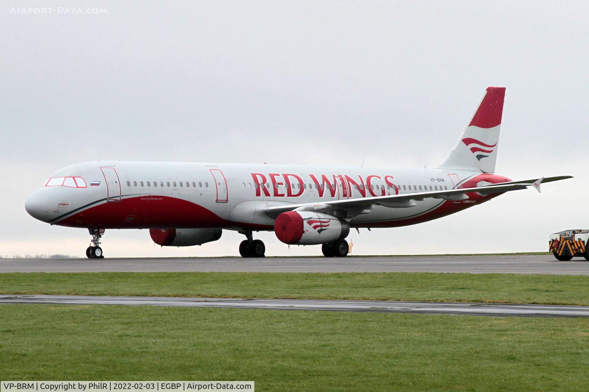 VP-BRM, 1998 Airbus A321-231 C/N 802, VP-BRM 1998 Airbus A321-100 Redwings Kemble