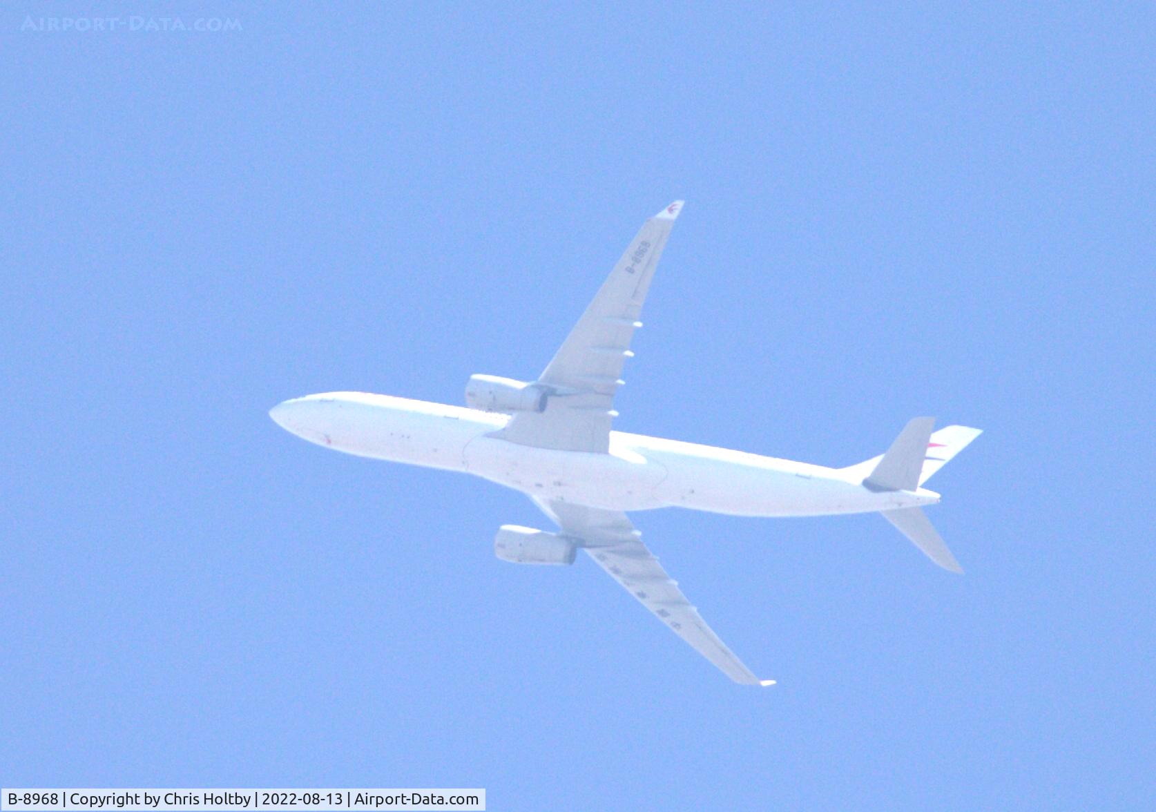 B-8968, 2017 Airbus A330-343 C/N 1788, Airbus A330 over Potters Bar, Herts