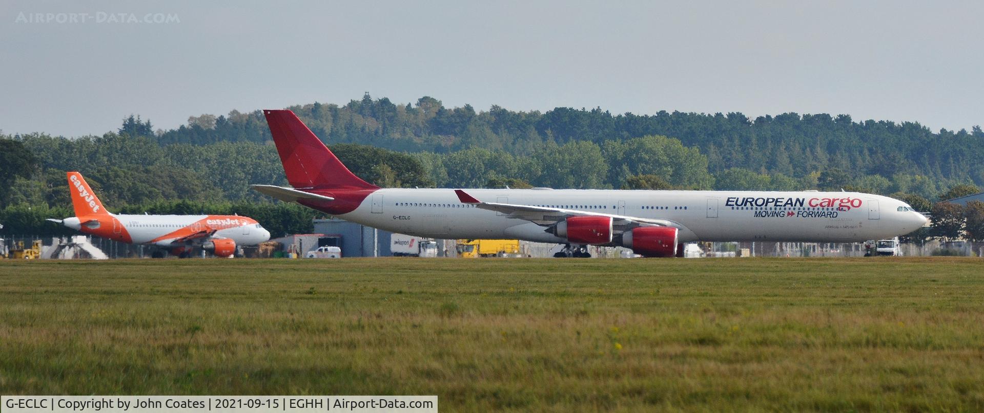 G-ECLC, 2006 Airbus A340-642 C/N 768, On apron with EasyJet from Geneva