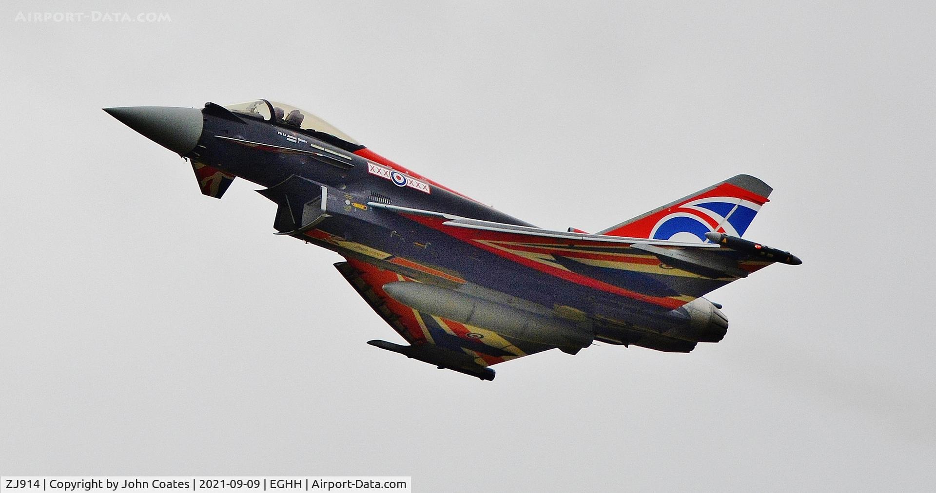 ZJ914, 2005 Eurofighter EF-2000 Typhoon FGR4 C/N 0051/BS005, RAF Display aircraft