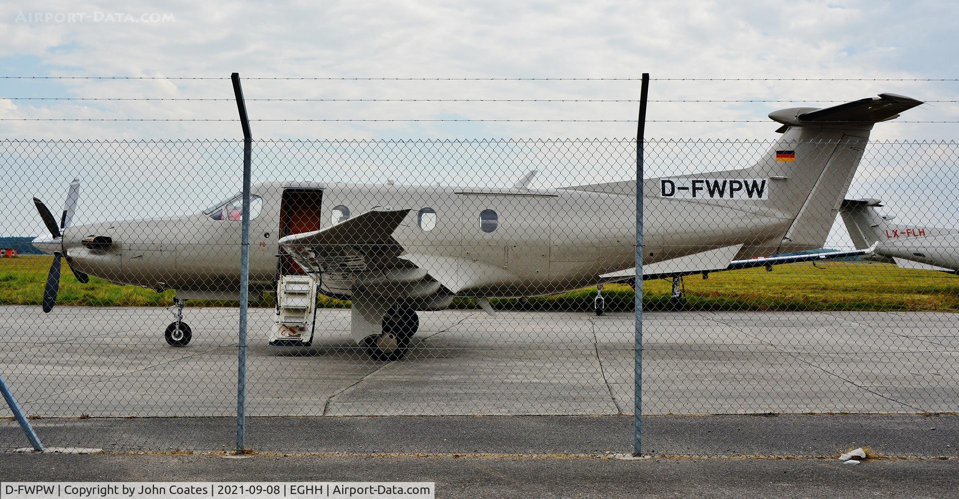 D-FWPW, Pilatus PC-12/47 C/N 876, At BAS prior repaint