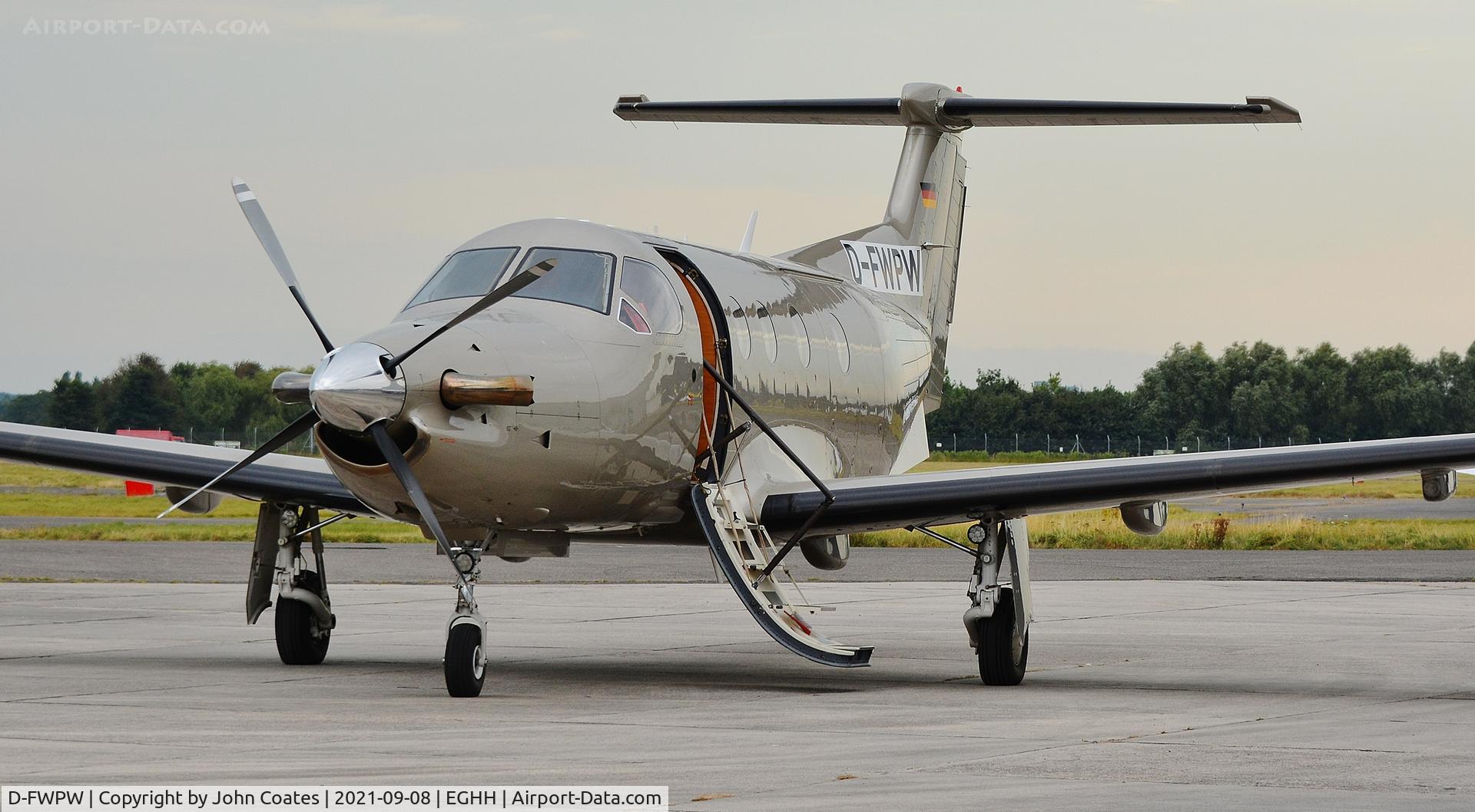 D-FWPW, Pilatus PC-12/47 C/N 876, At BAS prior repaint