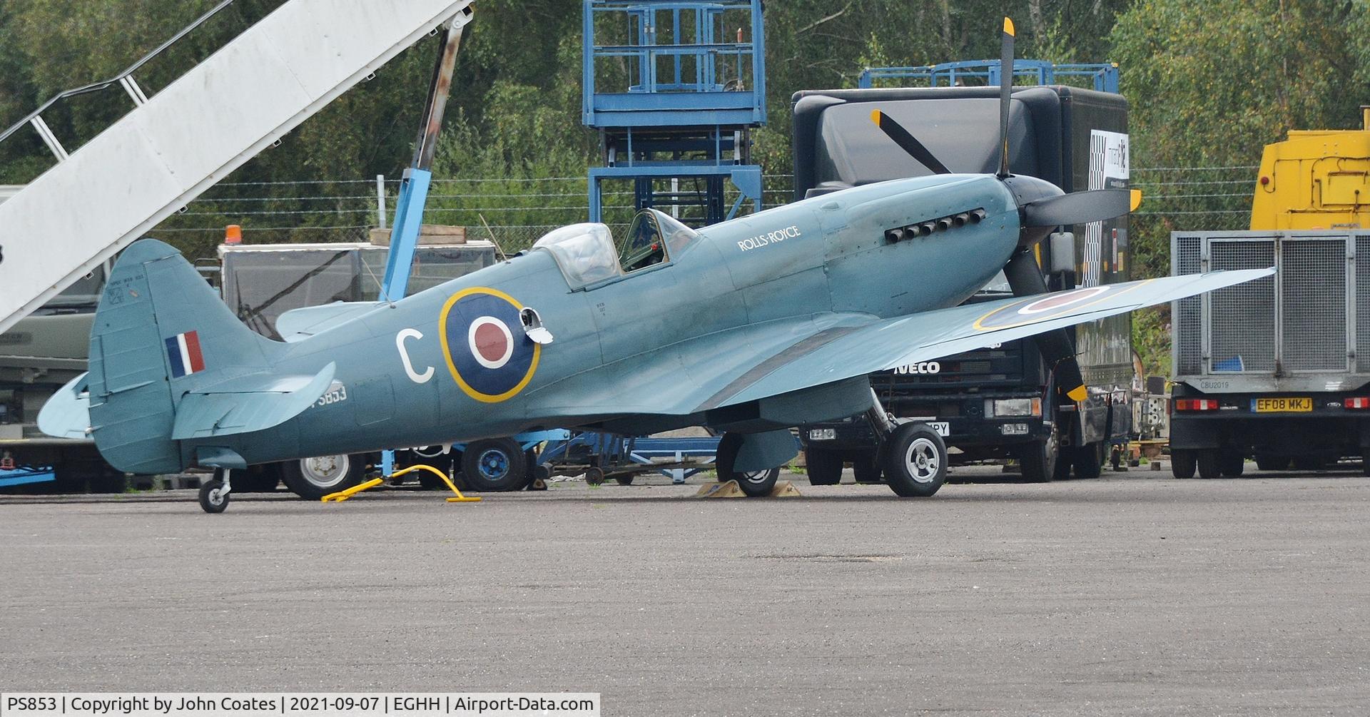 PS853, 1945 Supermarine 389 Spitfire PR.XIX C/N 6S/594677, At Thurston Avn.