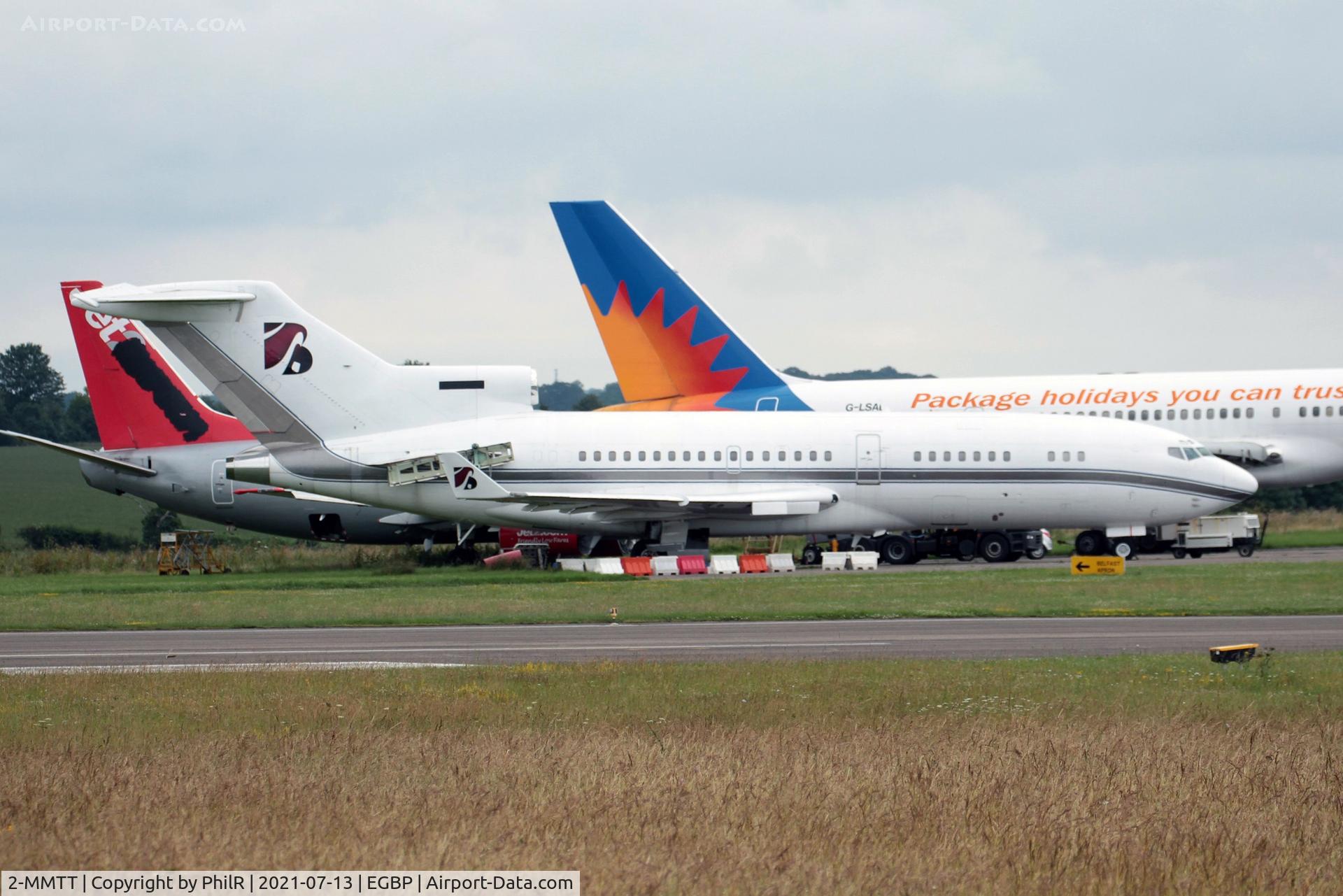 2-MMTT, 1966 Boeing 727-76 C/N 19254, 2-MMTT 1966 Boeing 727-76 Kemble 13.07.21 (1)