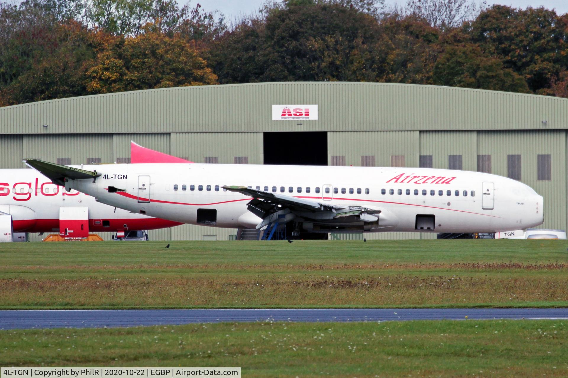 4L-TGN, 2003 Boeing 737-7BK C/N 33015, 4L-TGN 2003 Boeing 737-700, Georgian Airways Kemble
