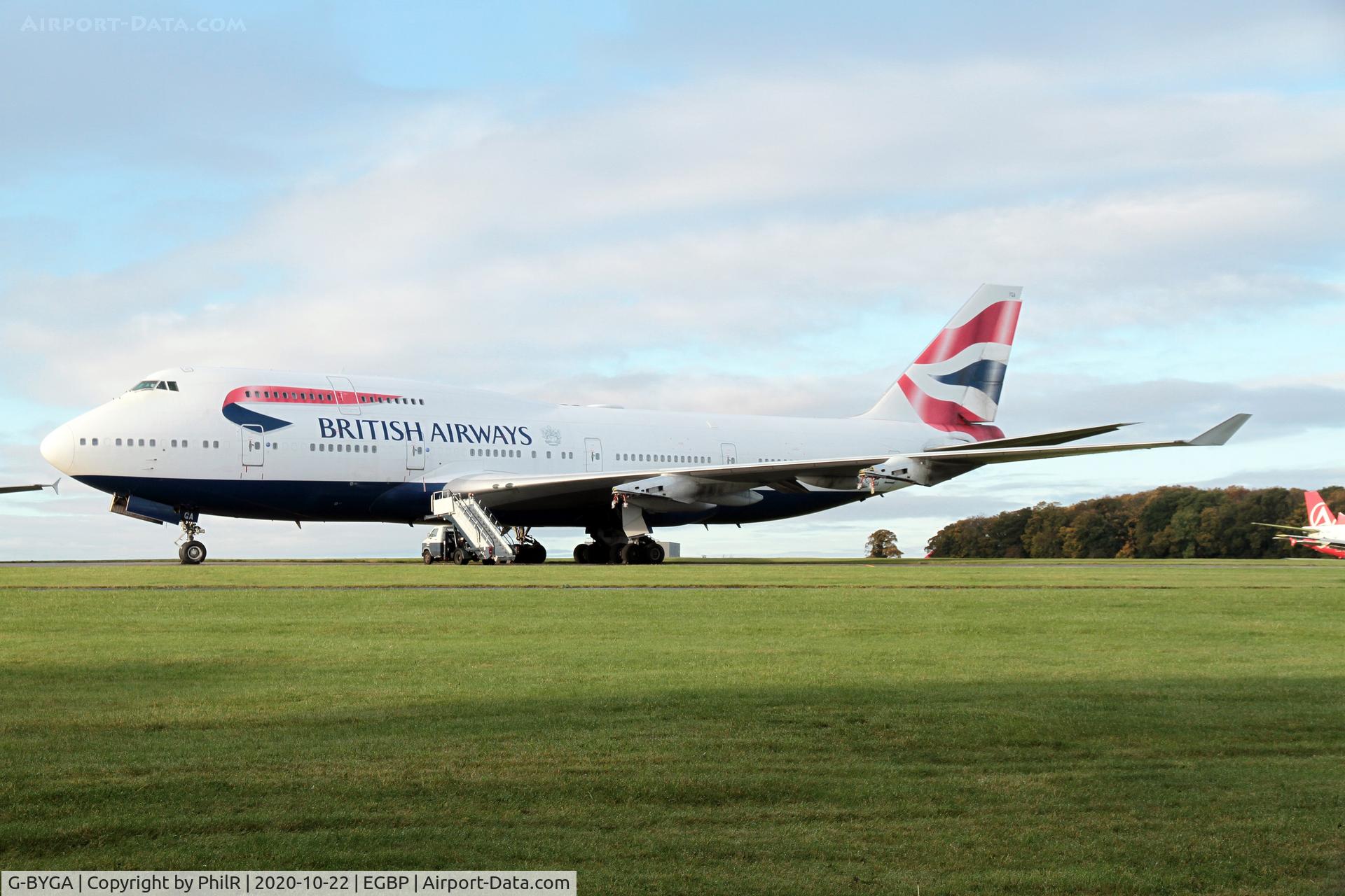 G-BYGA, 1998 Boeing 747-436 C/N 28855, G-BYGA 1998 Boeing 747-400 BA Kemble