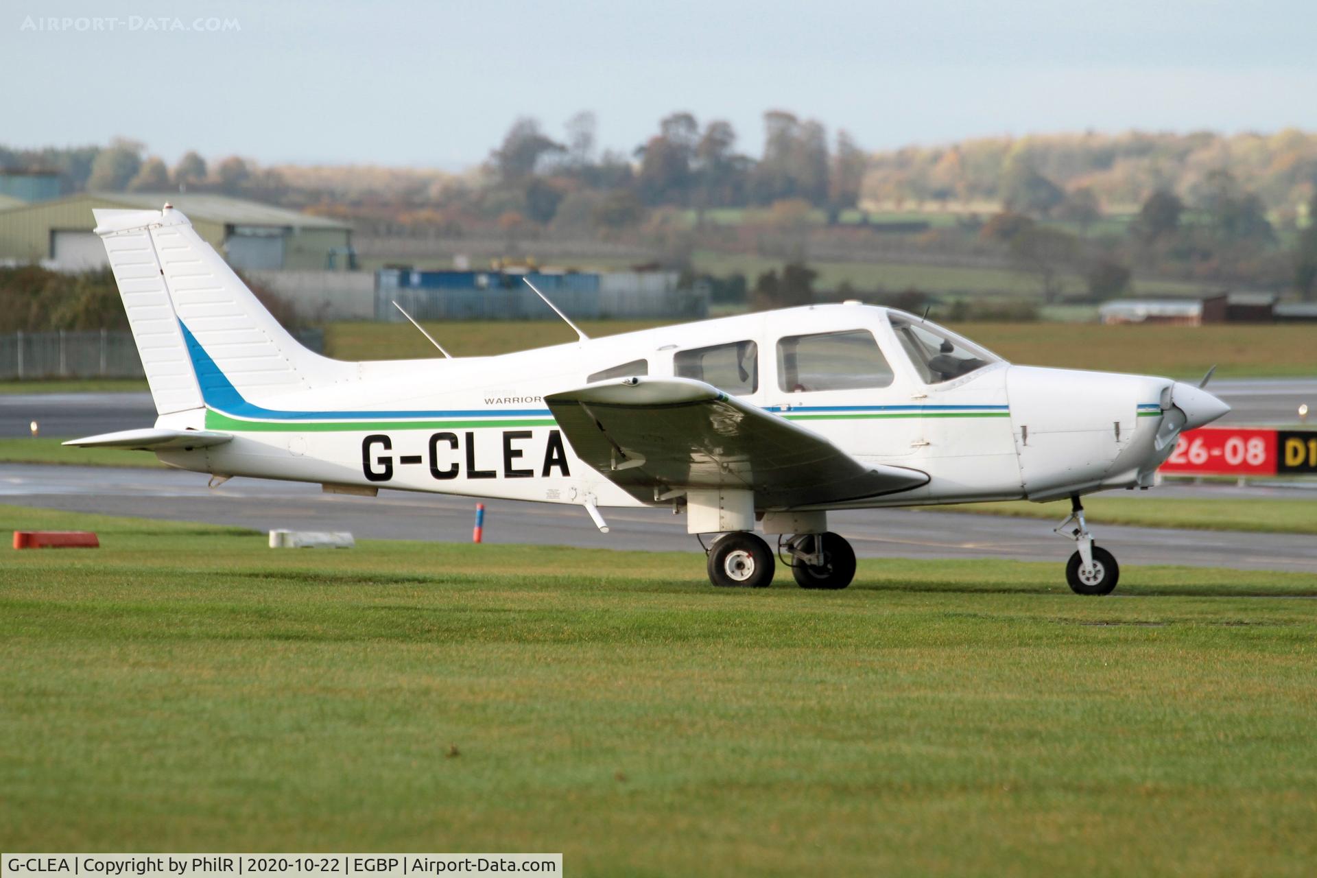 G-CLEA, 1978 Piper PA-28-161 Cherokee Warrior II C/N 28-7916081, G-CLEA 1978 Piper PA-28 Cherokee Warrior ll Kemble