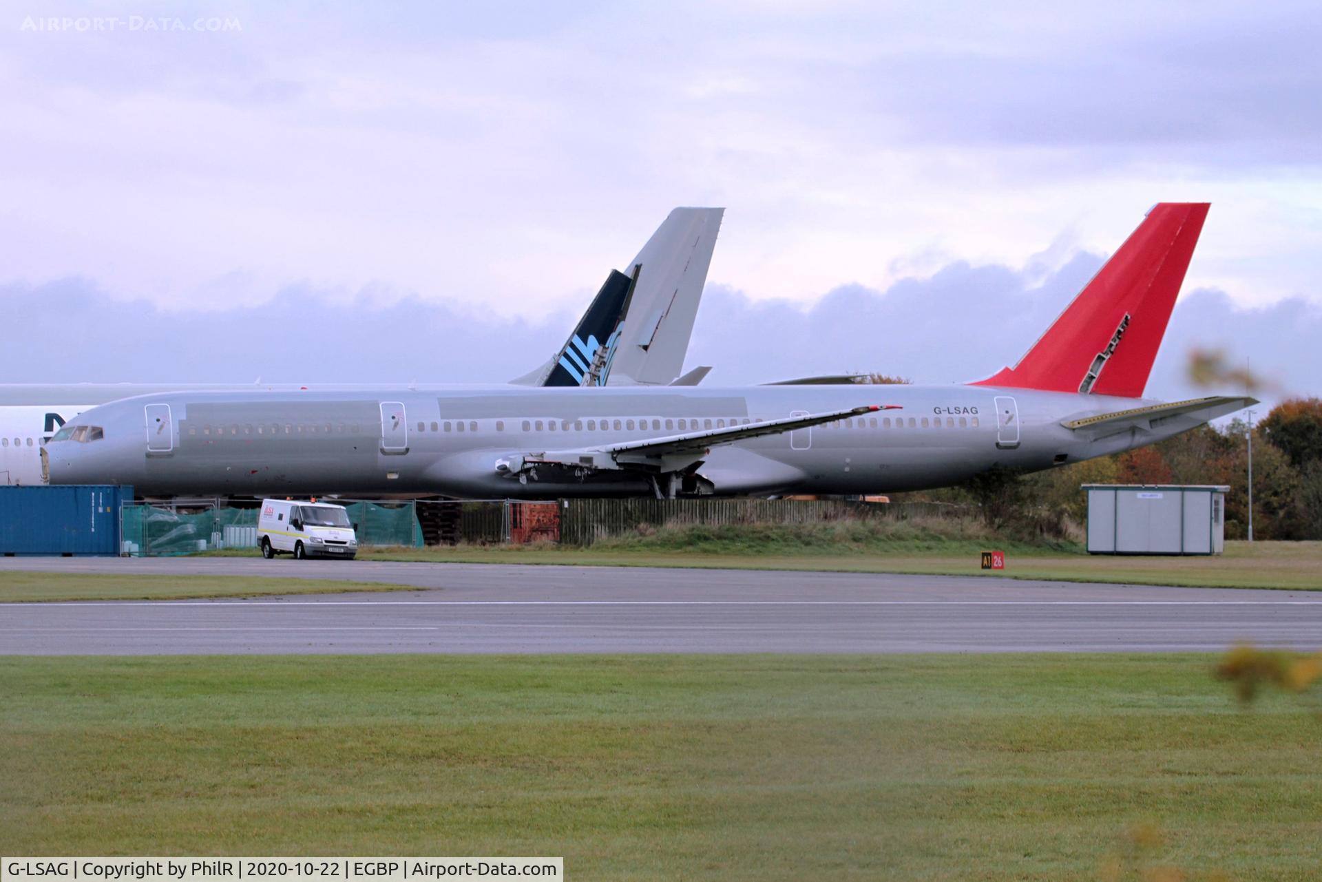 G-LSAG, 1987 Boeing 757-21B C/N 24014, G-LSAG 1987 Boeing 757-200 Jet2 Kemble
