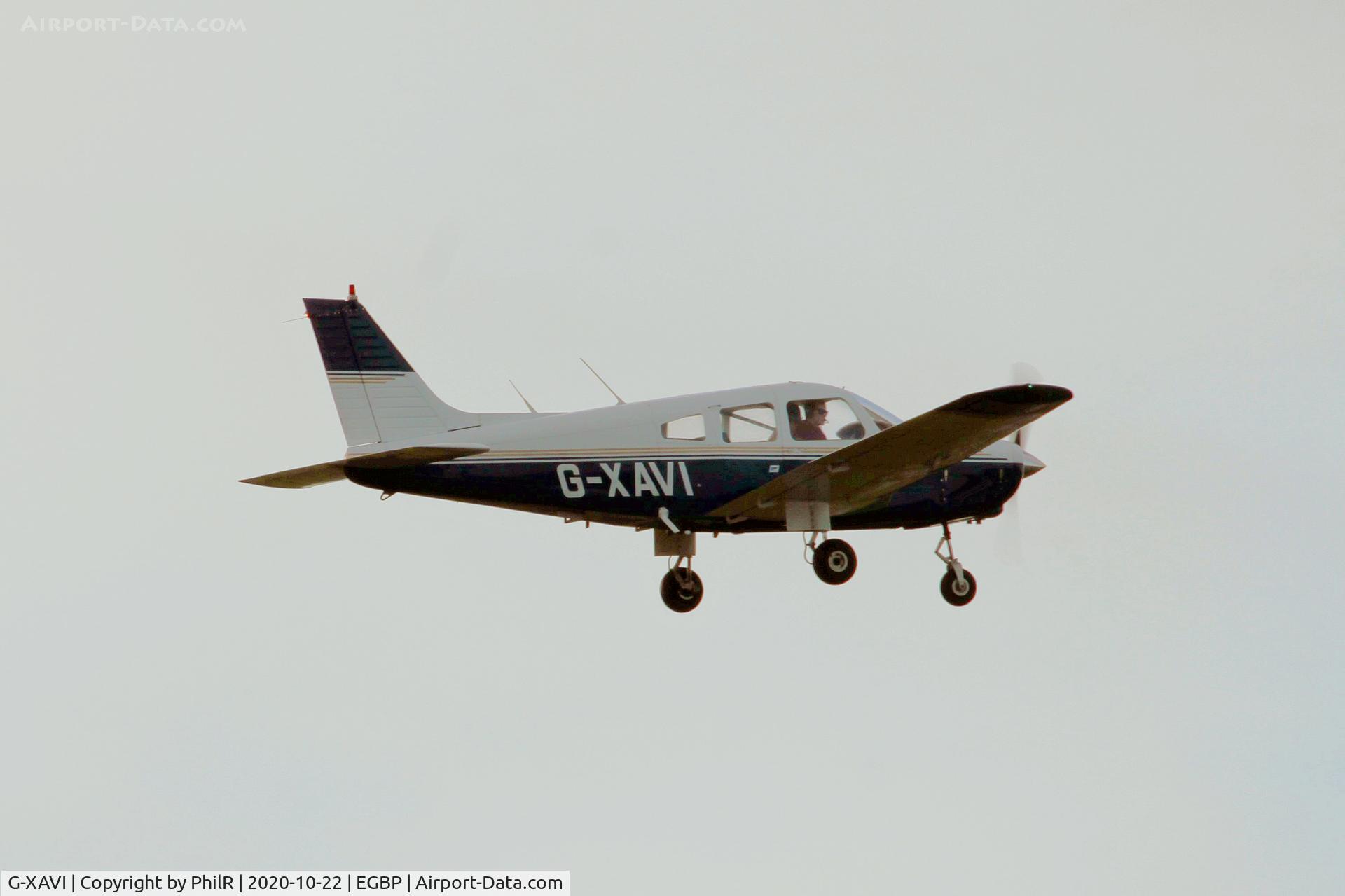 G-XAVI, 1978 Piper PA-28-161 Cherokee Warrior II C/N 28-7916258, G-XAVI 1978 Piper PA-28 Cherokee Warrior ll Kemble
