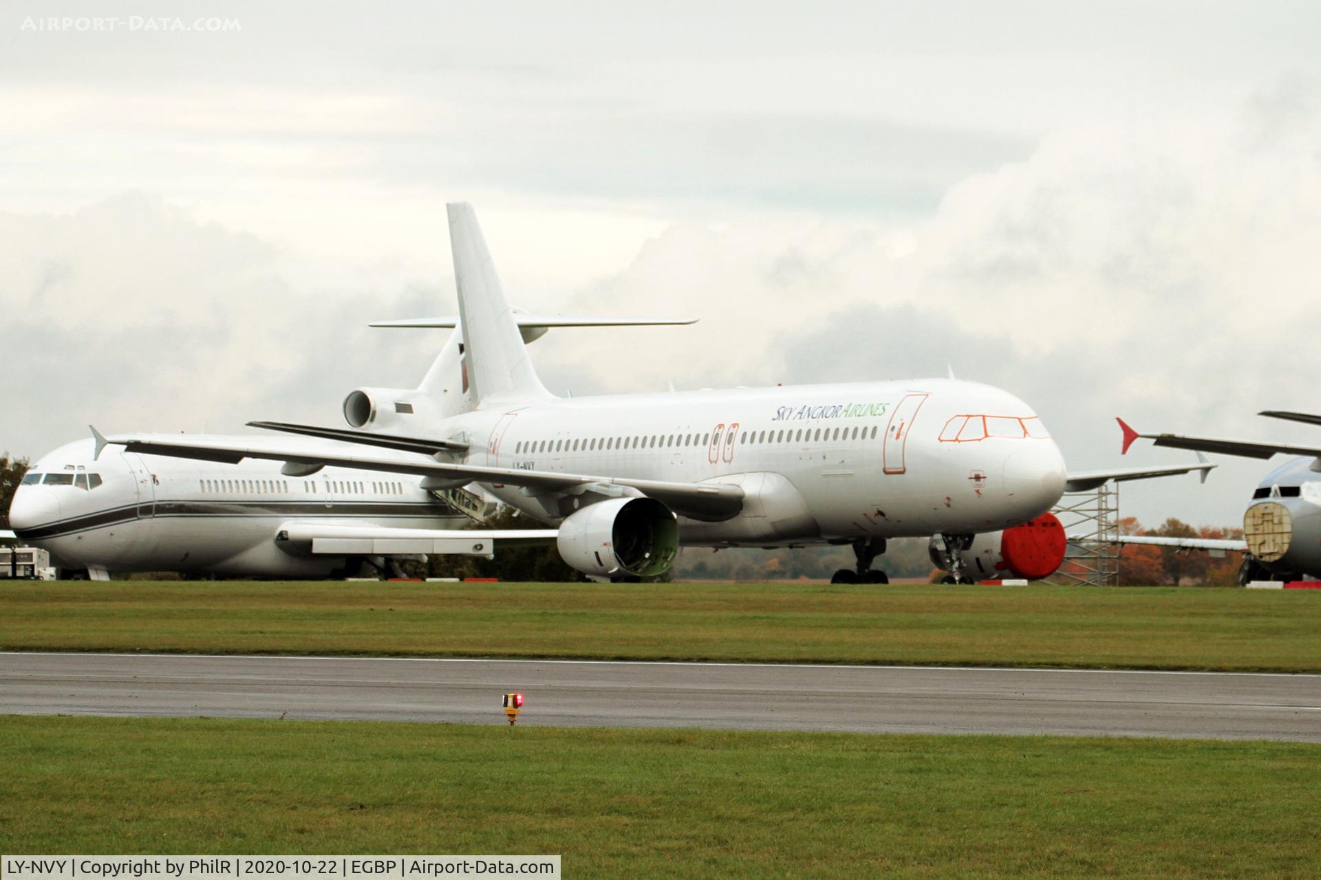LY-NVY, 2002 Airbus A320-232 C/N 1909, LY-NVY 2002 Airbus A320-200 Sky Angkor Airlines Kemble
