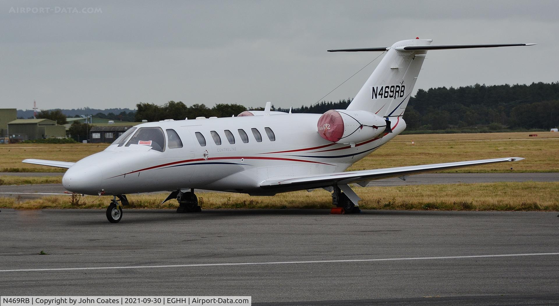 N469RB, 2001 Cessna 525A CitationJet CJ2 C/N 525A-0031, Parked at Technicair