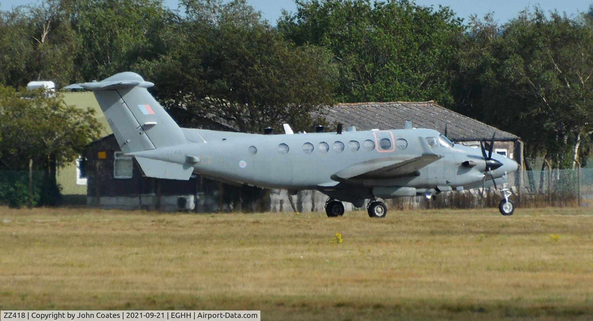 ZZ418, 2007 Beech B300C (350) Super King Air King Air C/N FM-17, Engine running