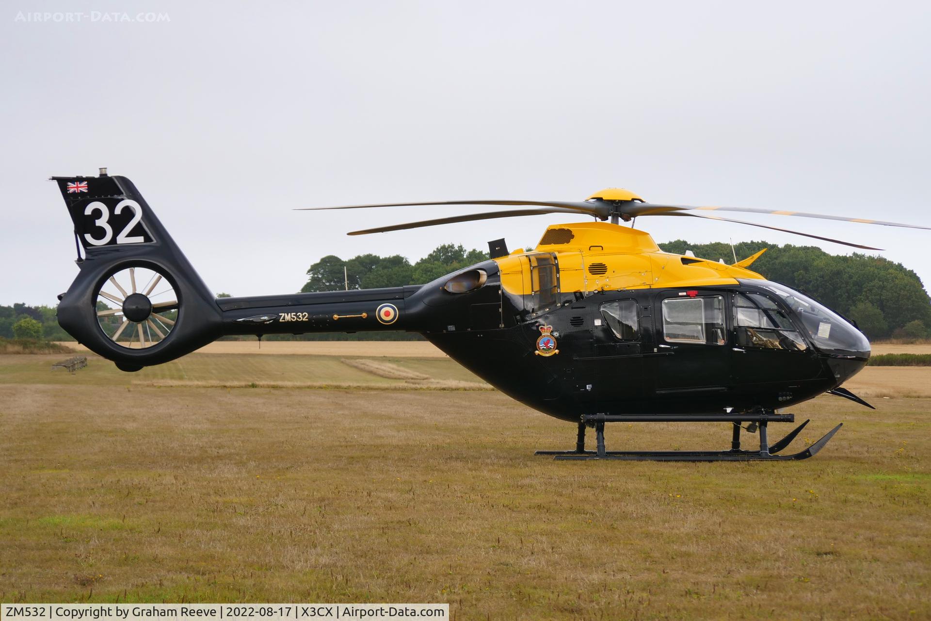 ZM532, 2018 Airbus Helicopters Juno HT.1 (EC-135T-3H) C/N 2045, On the ground at Northrepps.