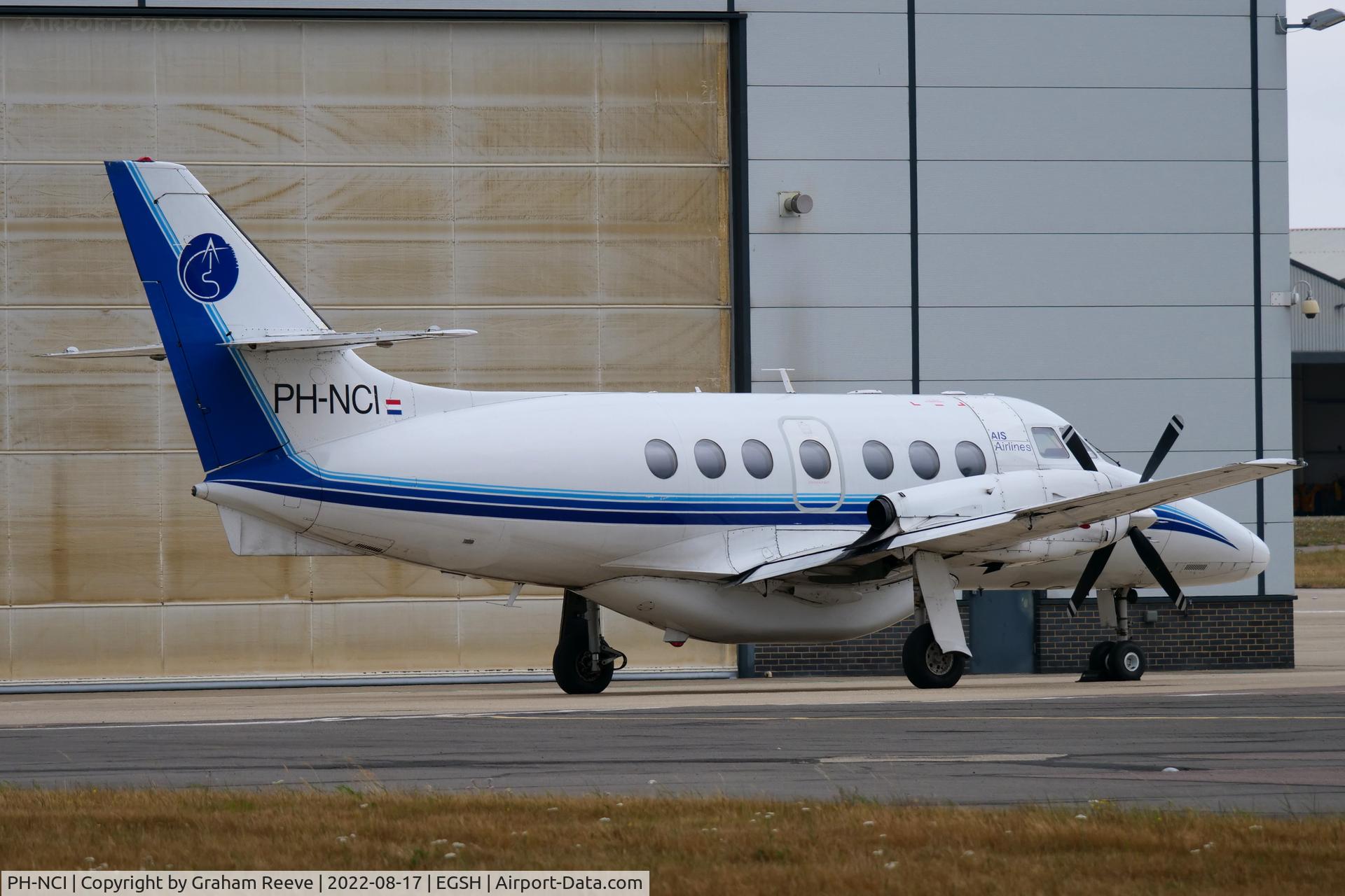 PH-NCI, 1989 British Aerospace BAe-3112 Jetstream 31 C/N 844, Parked at Norwich.
