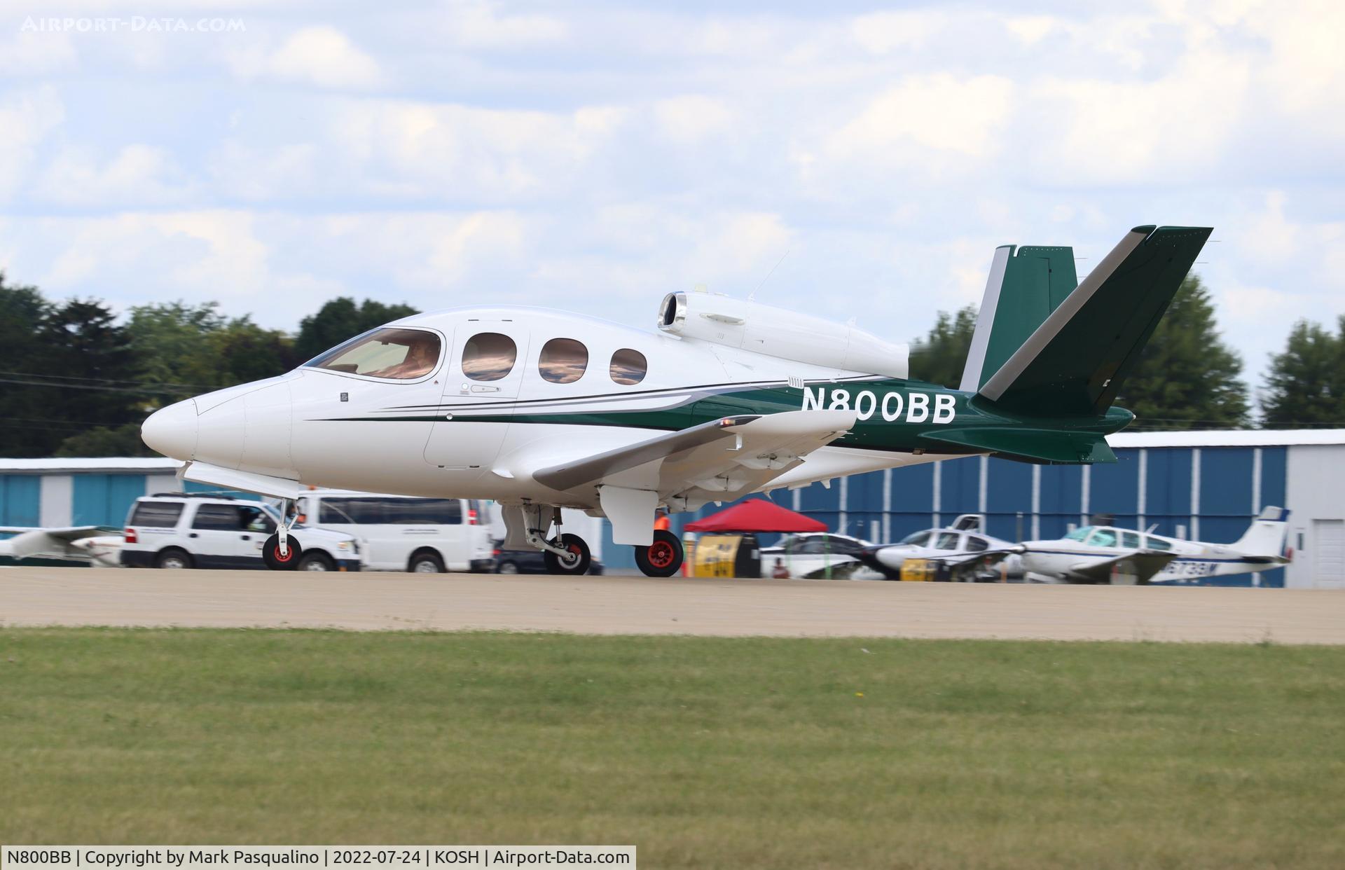 N800BB, 2018 Cirrus SF50 Vision C/N 0065, Cirrus SF50